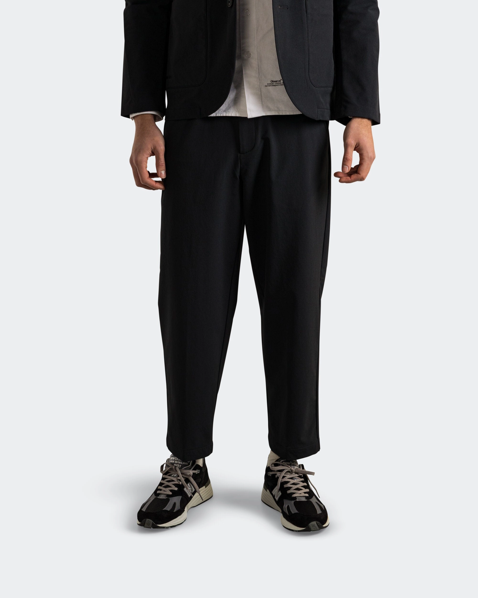 Smart Look Tapered Pant - Black