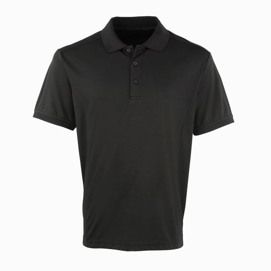 Layering Essential Coolchecker Pique Polo | BLACK