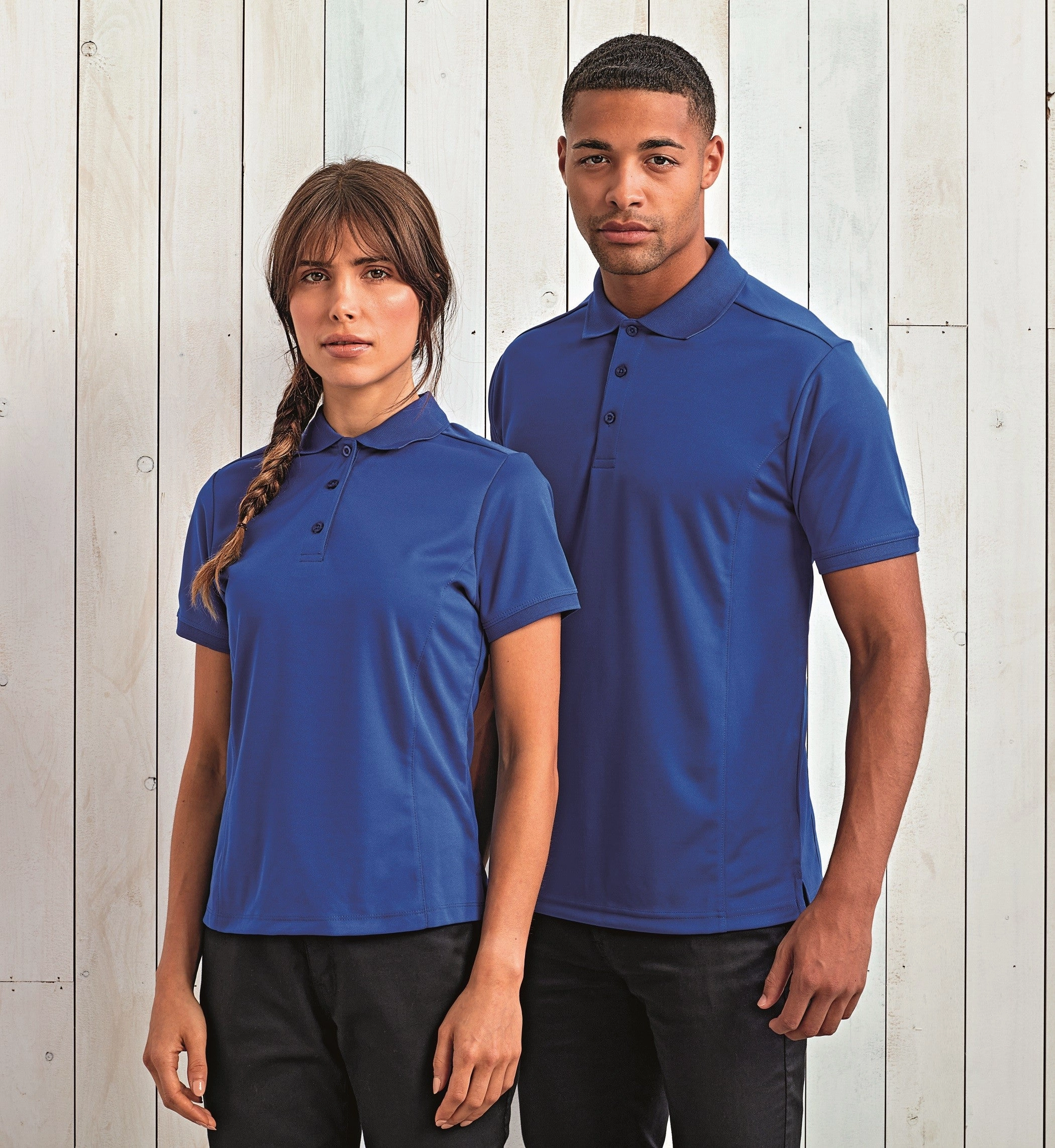 Coolchecker Pique Polo | BLACK Sleek Layers