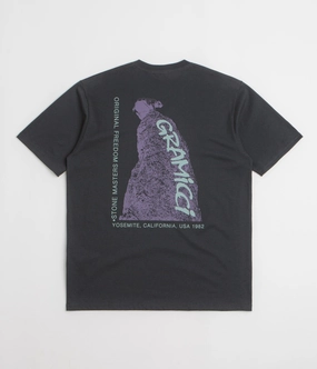 Chic Fashion Gramicci Stonemasters Graphic T-Shirt - Vintage Black