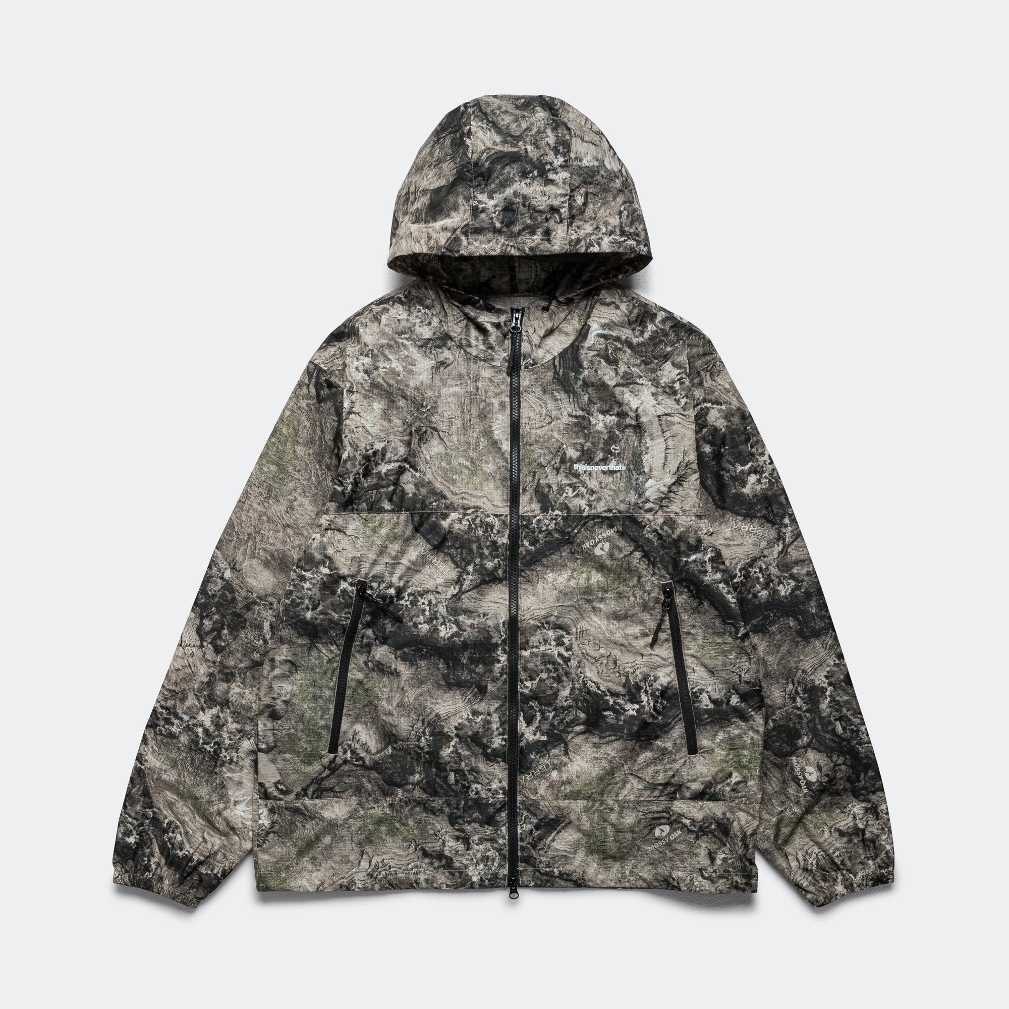 Tear Resistant Material Ultra Compact Packing Design T-Light Jacket - Camo