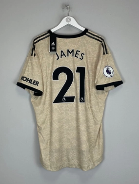 2019/20 MANCHESTER UNITED JAMES #21 *BNWT* AUTHENTIC AWAY SHIRT (XXL) ADIDAS Neutral Style Soft Binding Edges