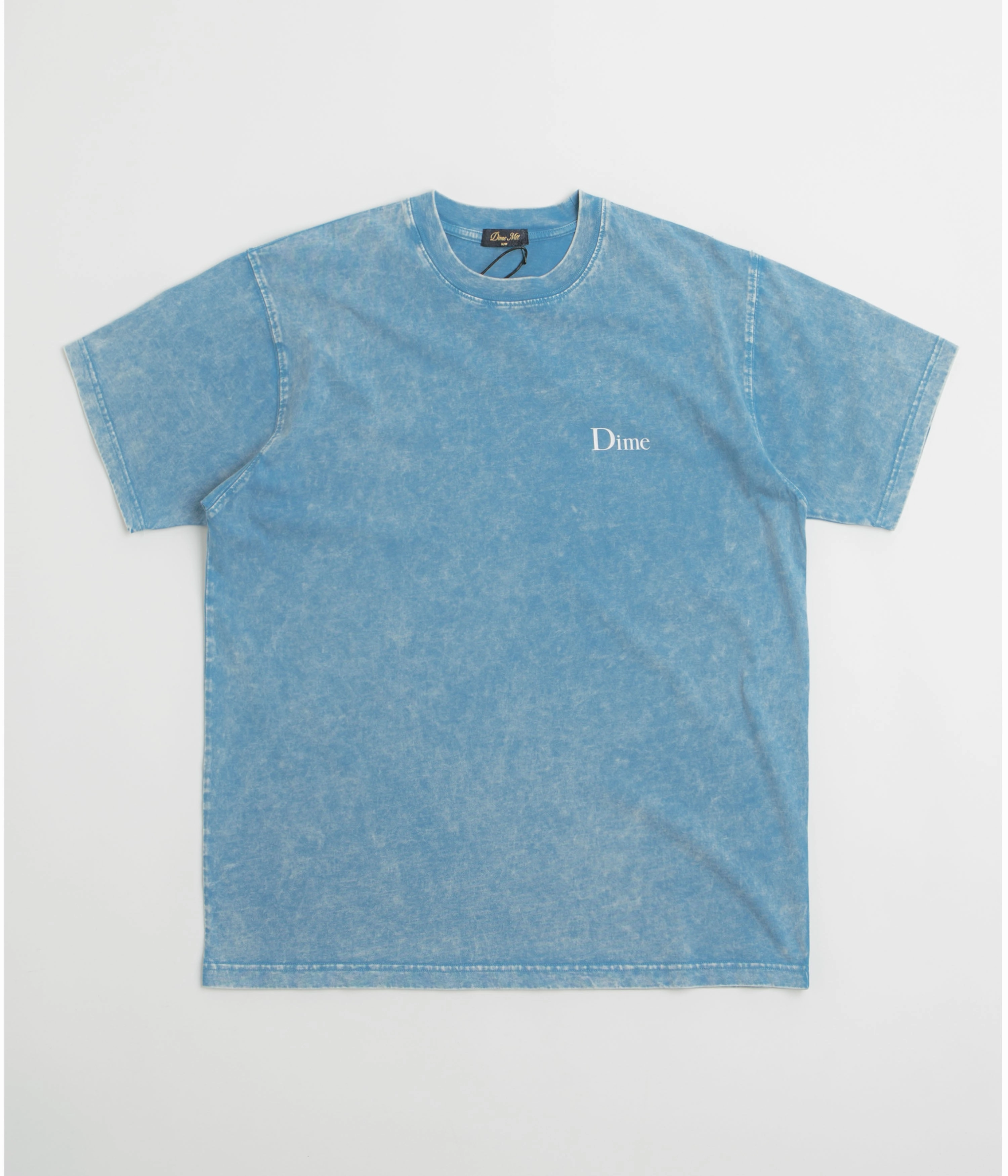 timeless Low Impact Manufacturing Dime Classic Small Logo T-Shirt - Faded Sky