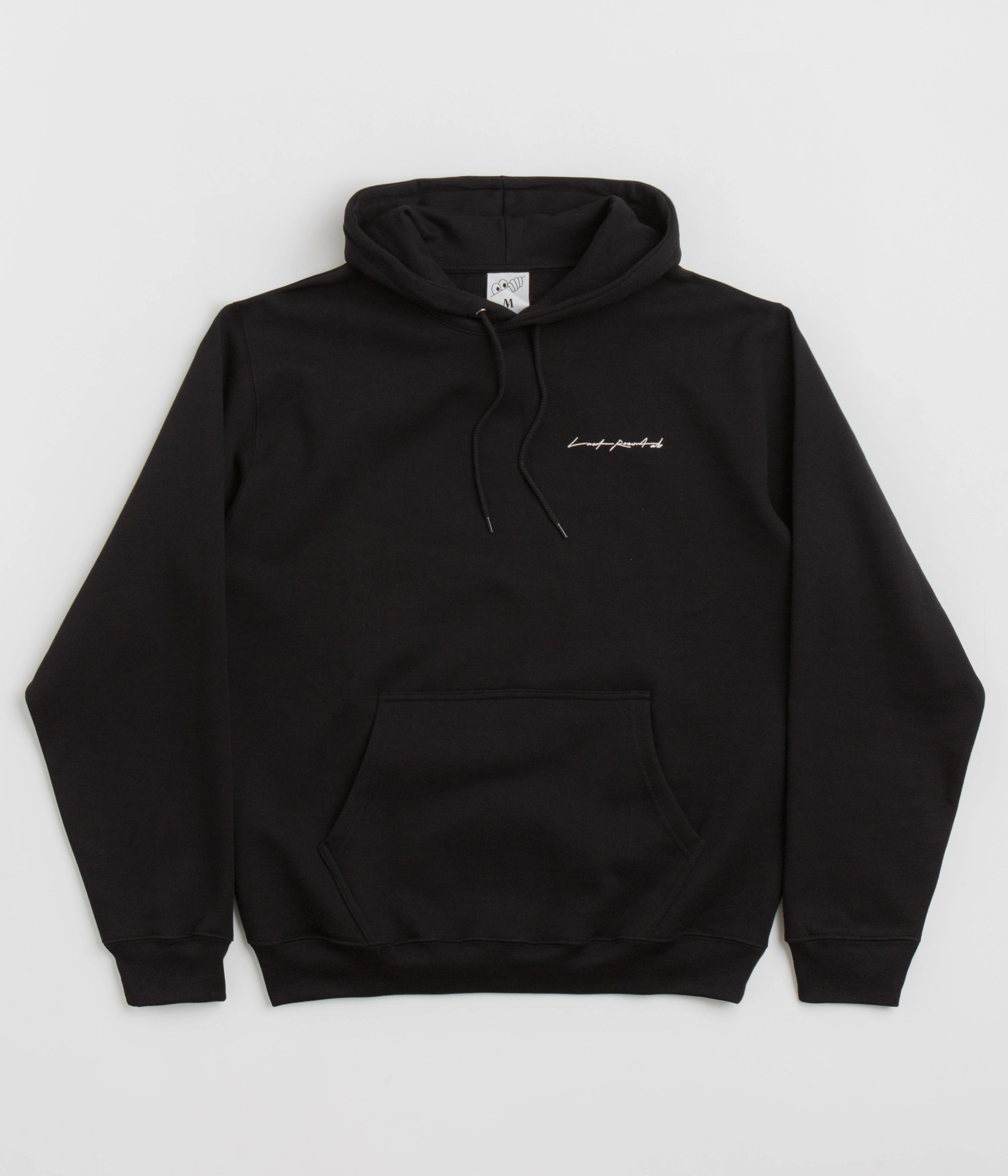 Moisture Wicking Lining Bonded Seam Construction Last Resort AB Menories Hoodie - Black / White