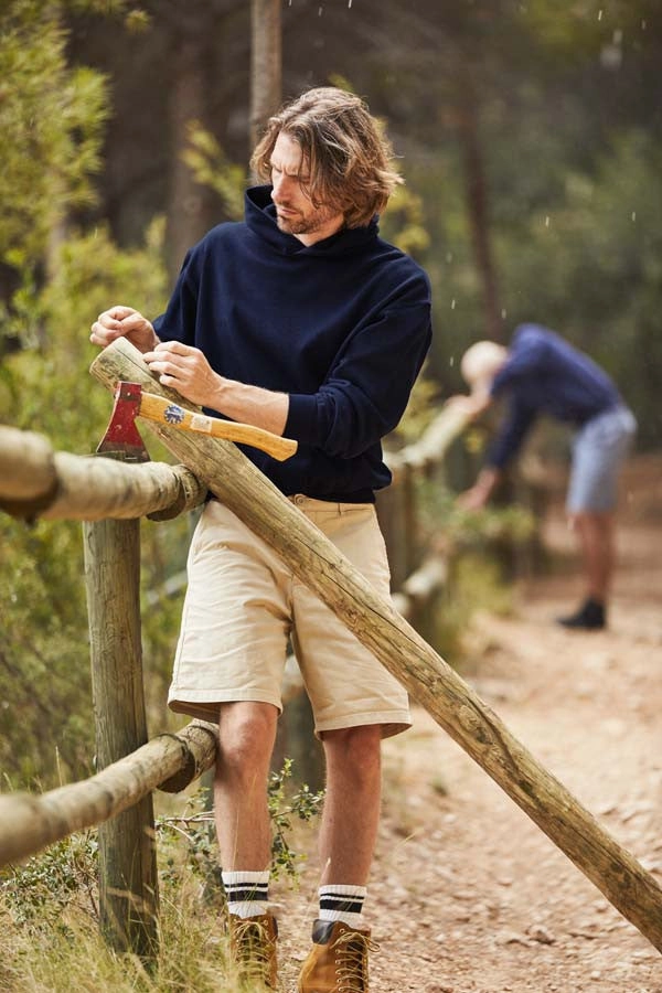 Supercotton Hooded Sweatshirt | WHITE Formal Casual