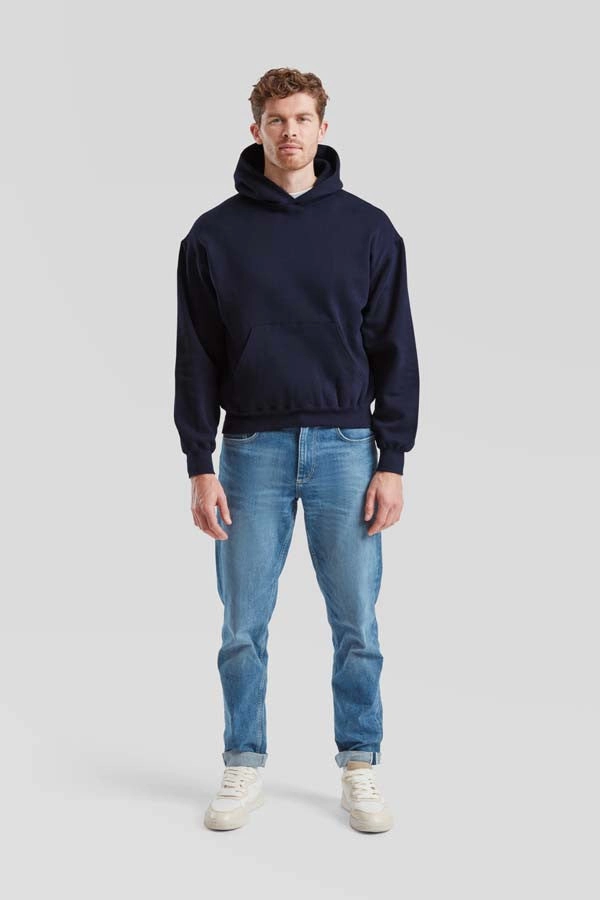 Supercotton Hooded Sweatshirt | WHITE upcycled design Ramadan wear