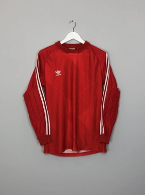 1990 ADIDAS GK TEMPLATE SHIRT (M) Anti Snag Fabric Anti Pilling Treatment