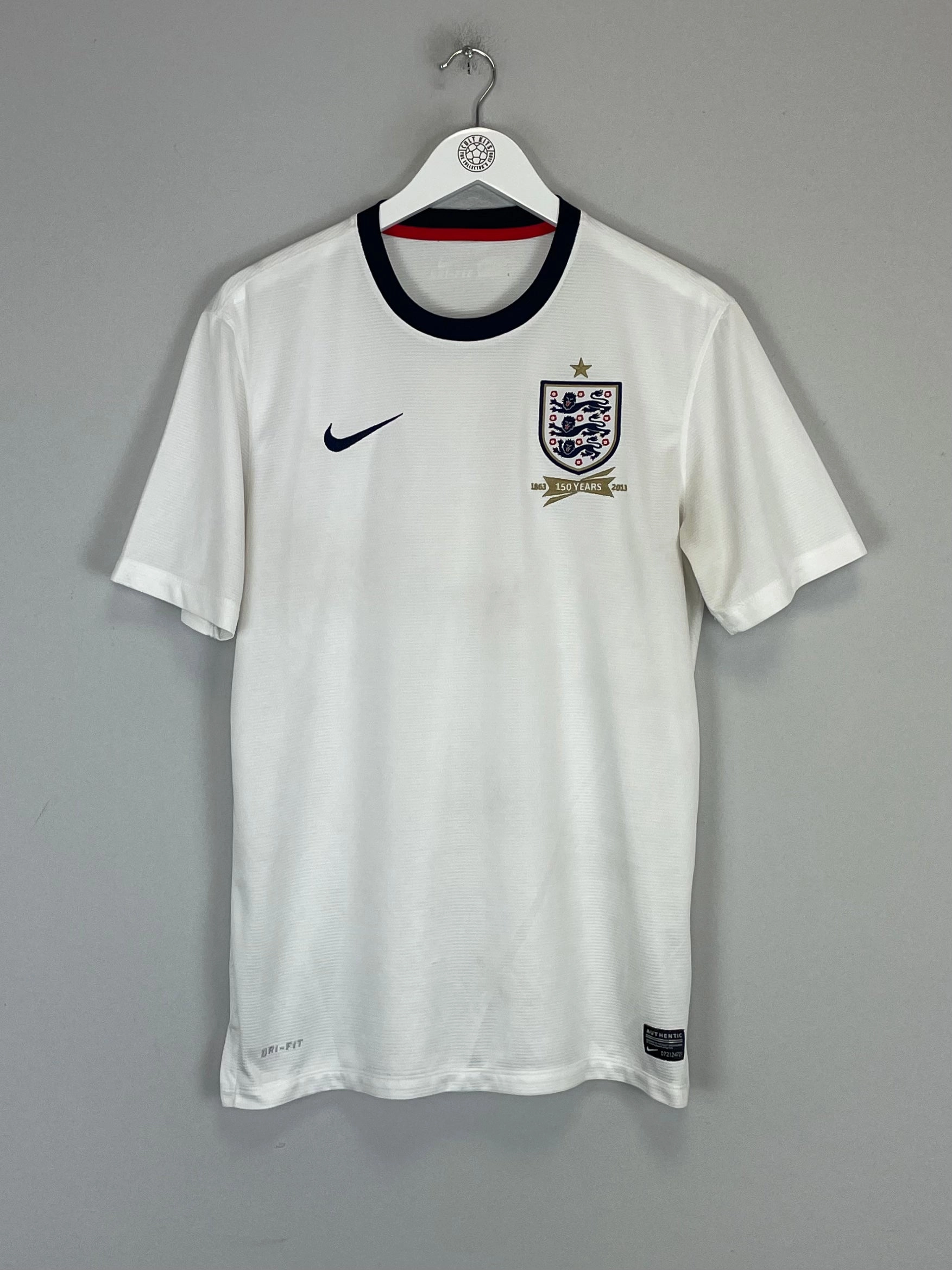 Breathable Sportswear Fabric Cool Weather 2013/14 ENGLAND HOME SHIRT (M) NIKE