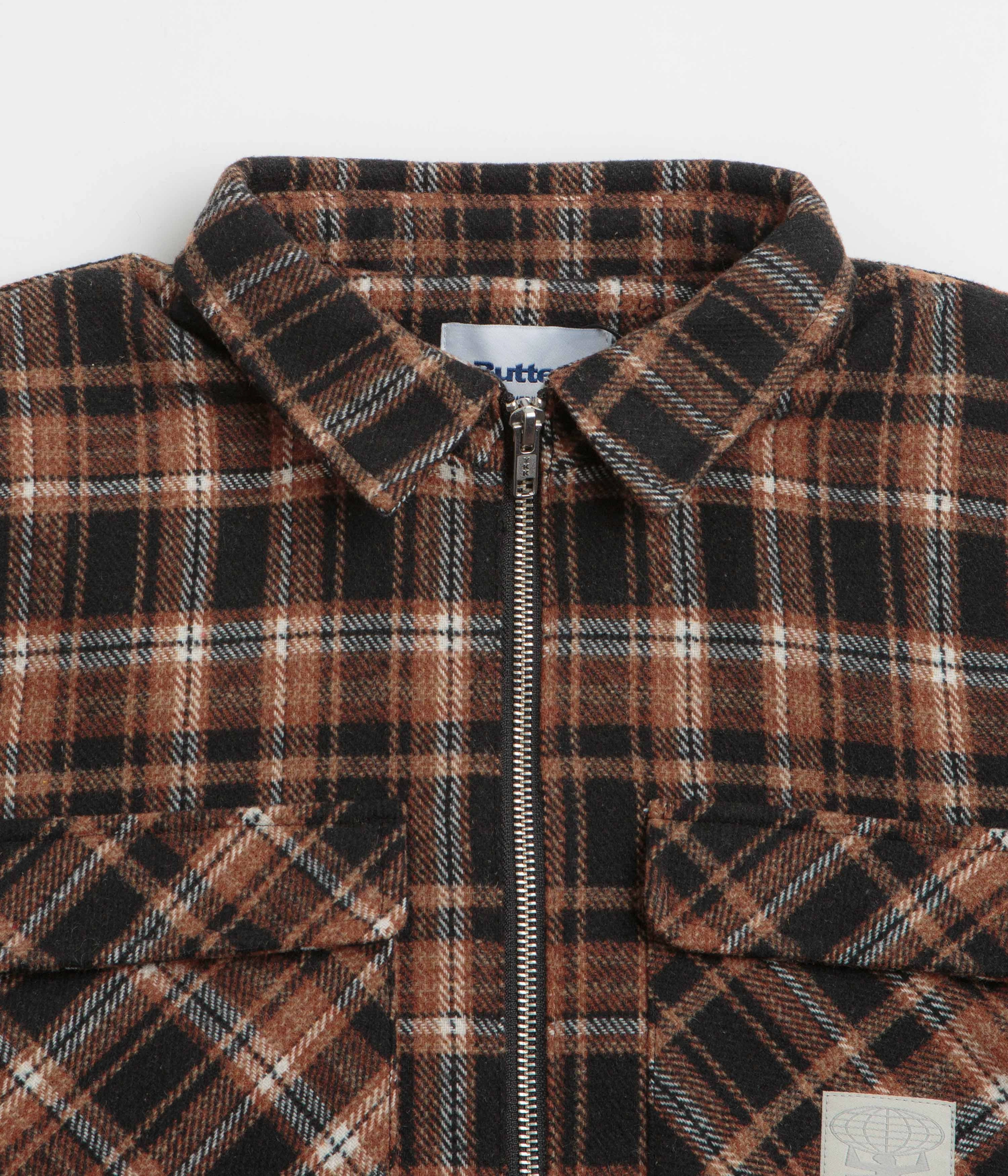 Butter Goods Woods Shirt Jacket - Sunset Casual Warmth Detachable Hood