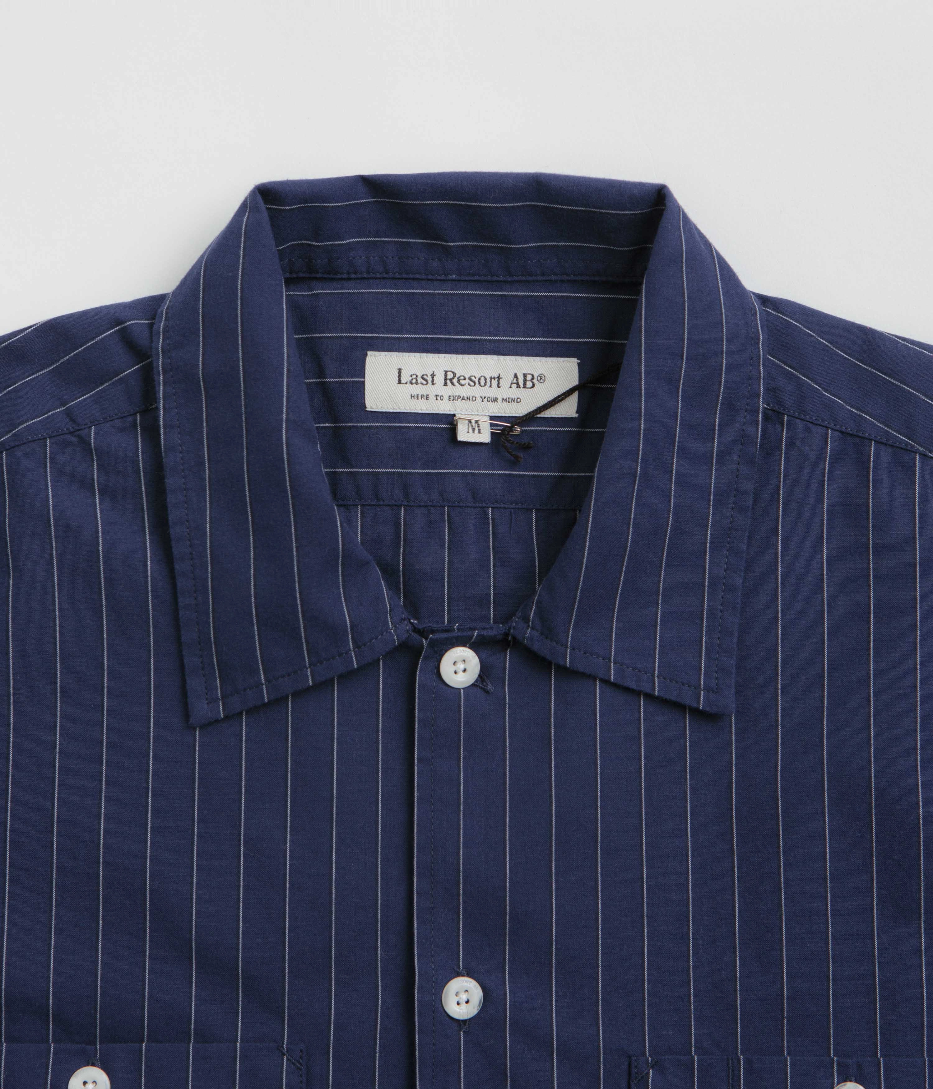 Last Resort AB SM001 Shirt - Blueprint Blue Modern Appeal All-Purpose Wear