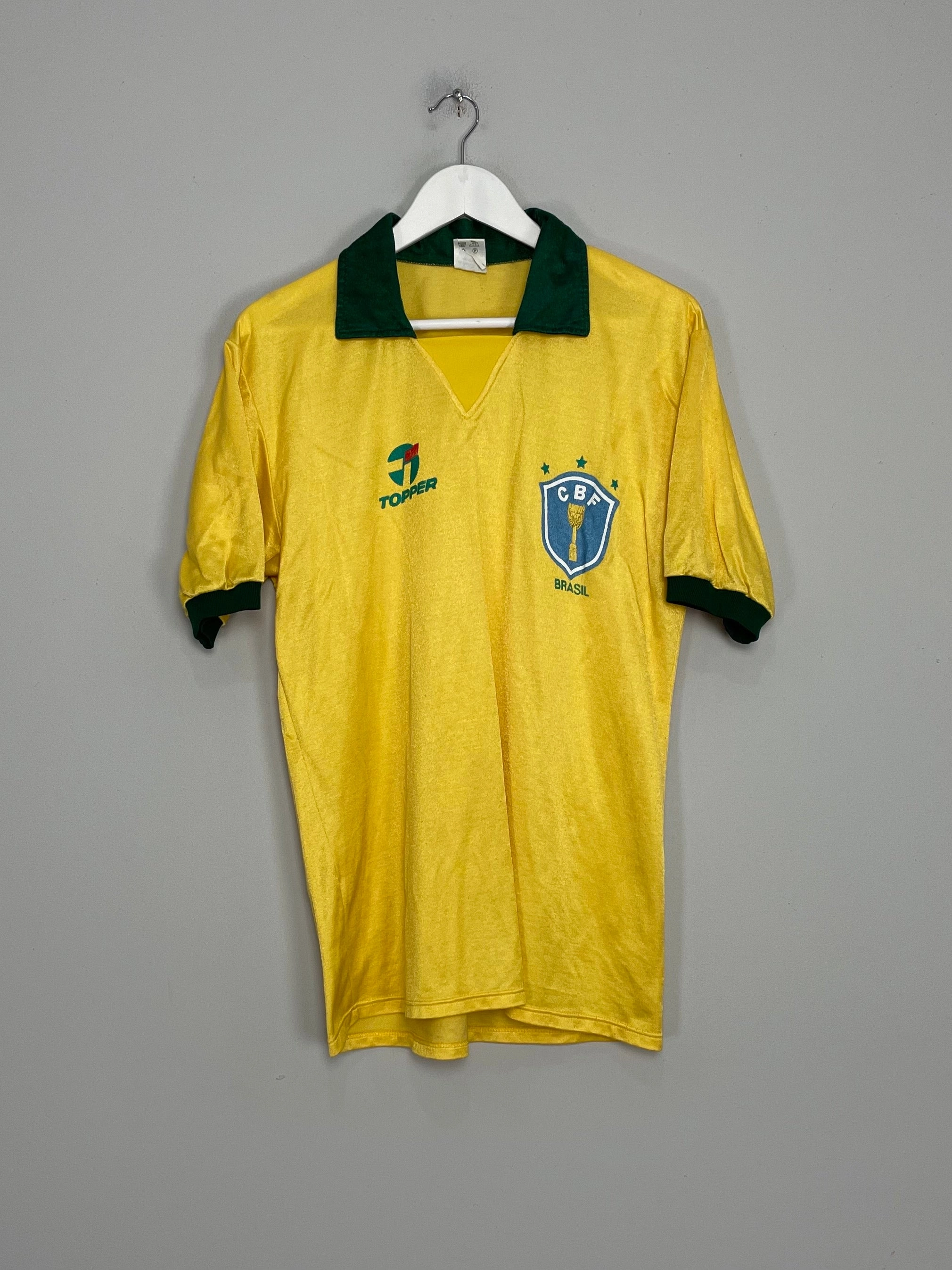 Air Circulation 1985/88 BRAZIL HOME SHIRT (M) TOPPER