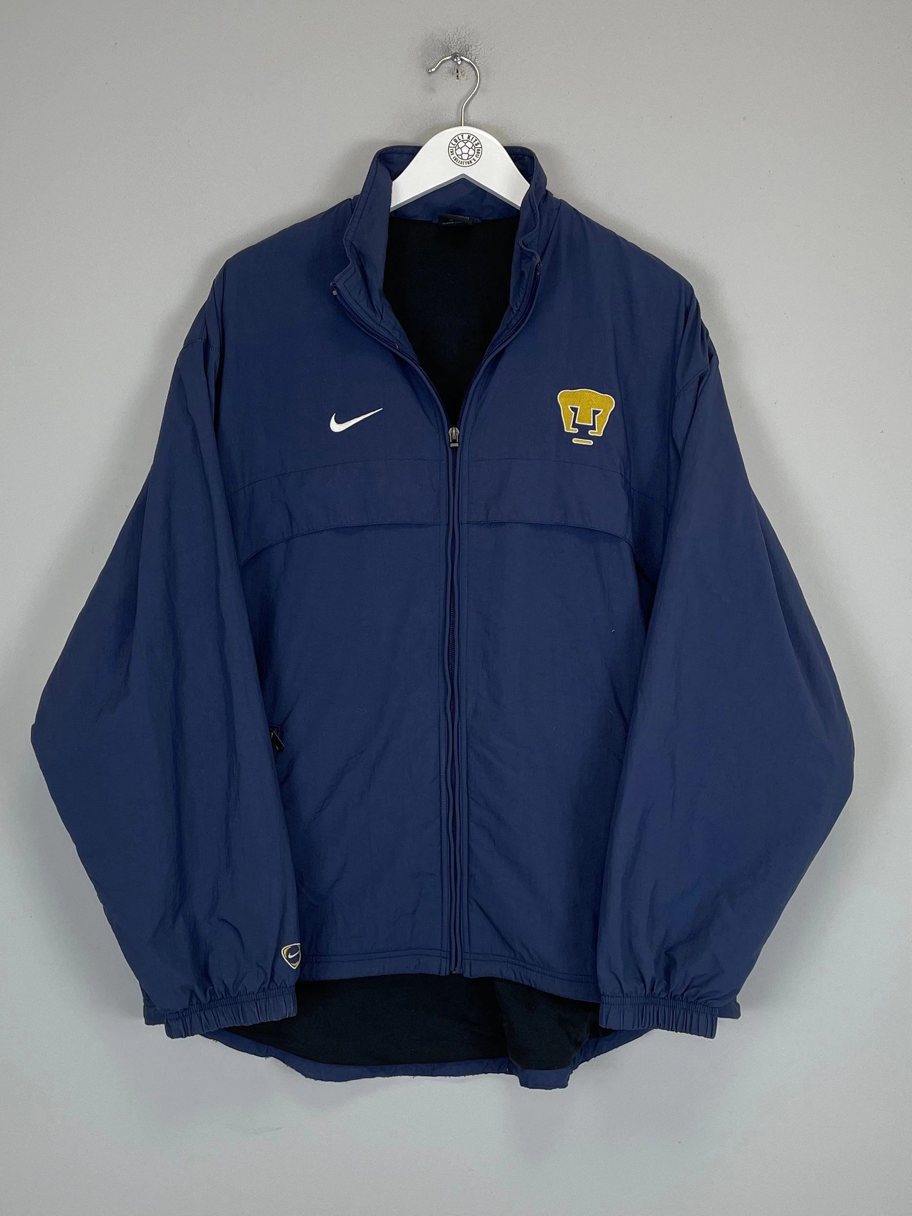 2001/02 UNAM PUMAS TRACK JACKET (L) NIKE Durable Weave