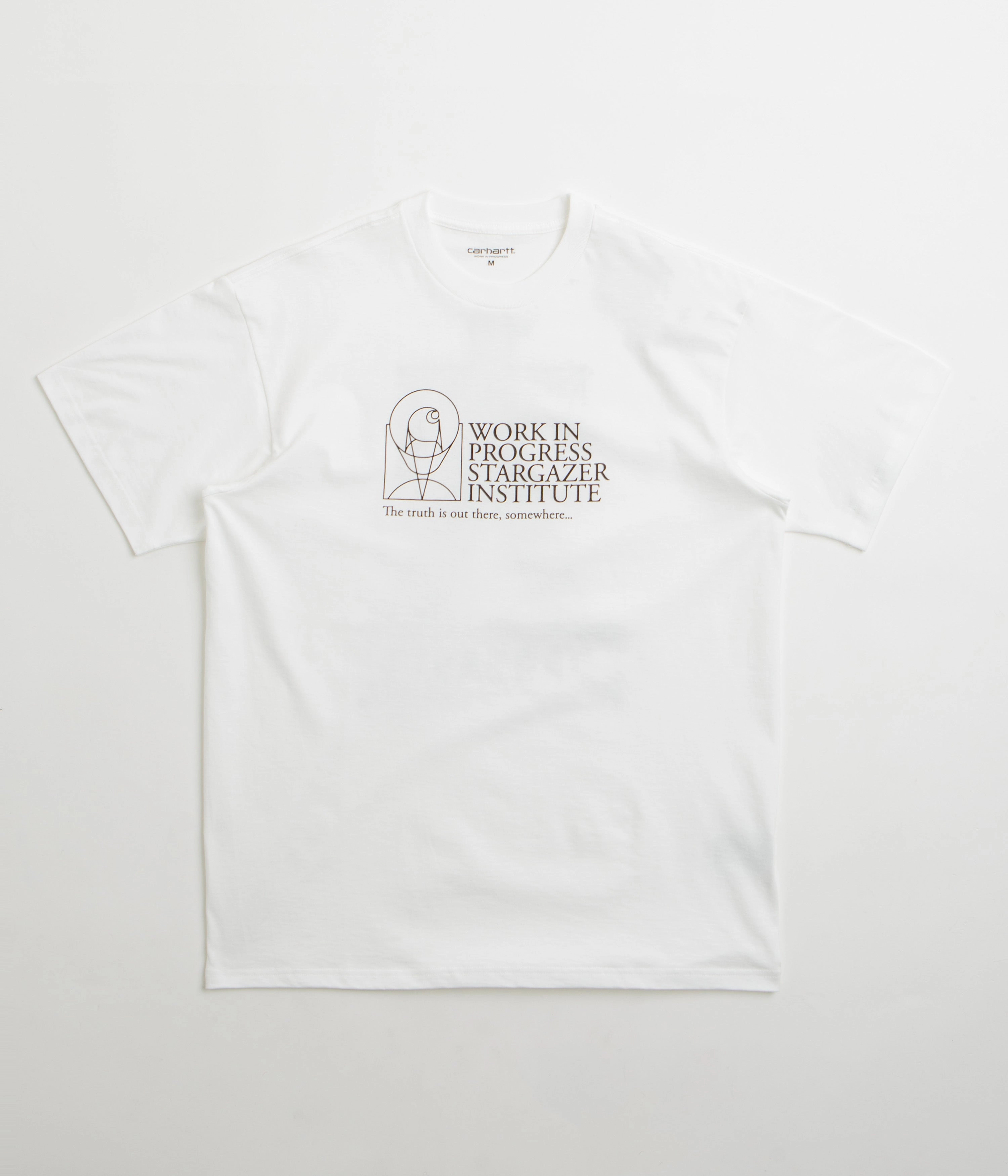 Carhartt Stargazer T-Shirt - White / Black Trendy Comfort Wear Bohemian style