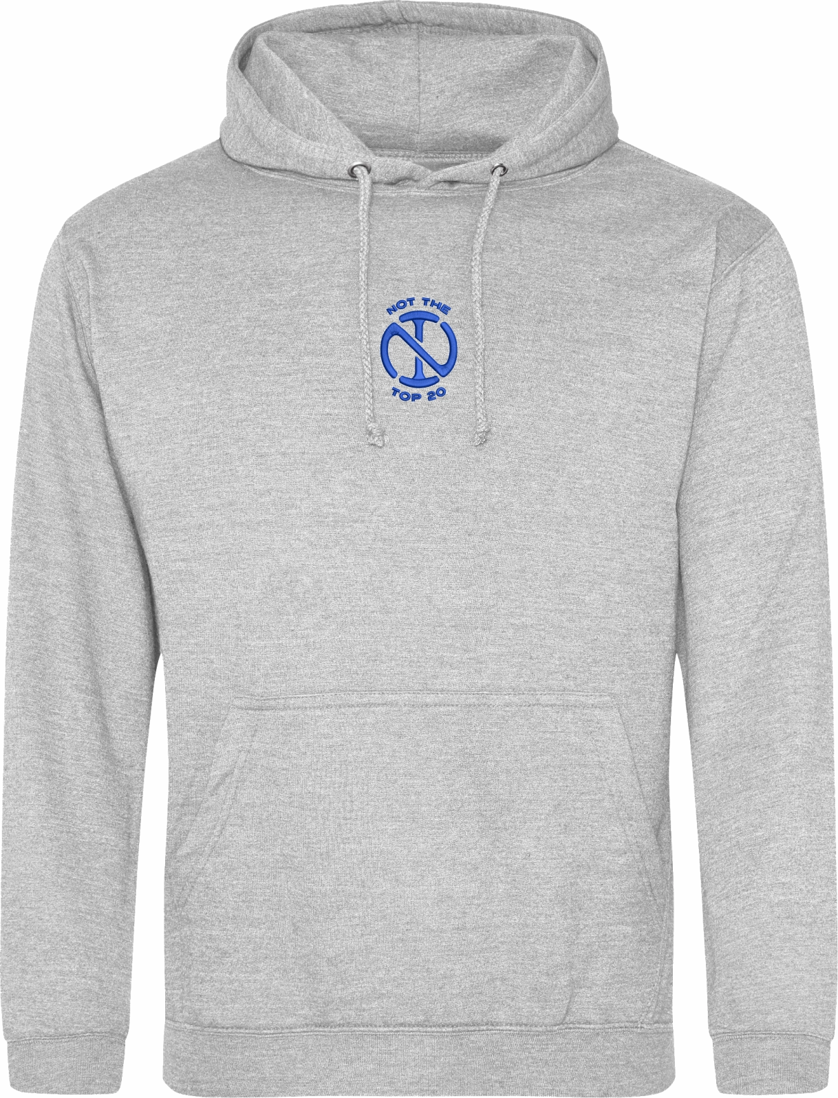 No Sag Shoulder Support American style NTT20 Midweight Hoodie - Grey