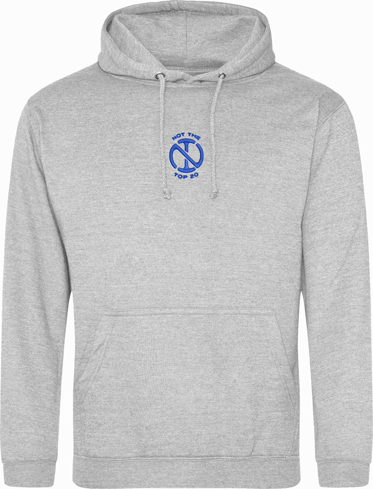 NTT20 Midweight Hoodie - Grey Garment Dyed Finish Country club style