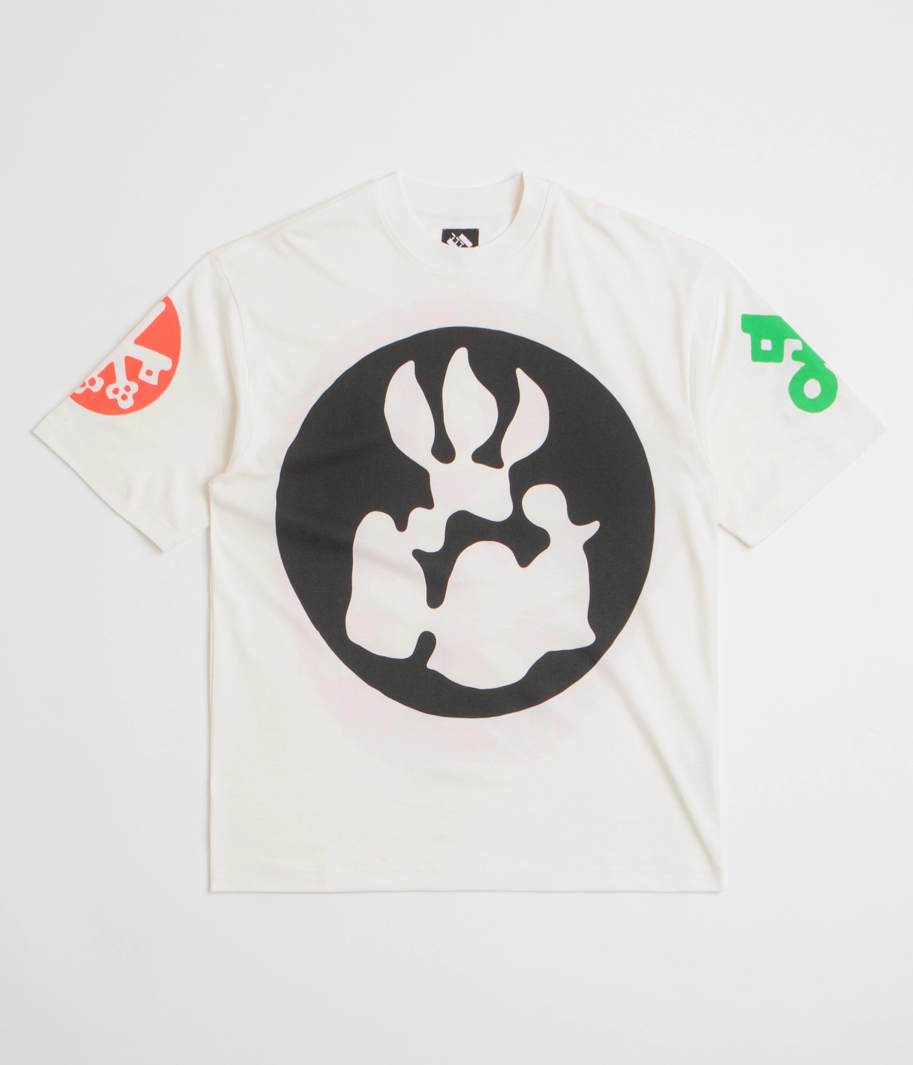 The Trilogy Tapes 4 Marks T-Shirt - White Seamless Edging