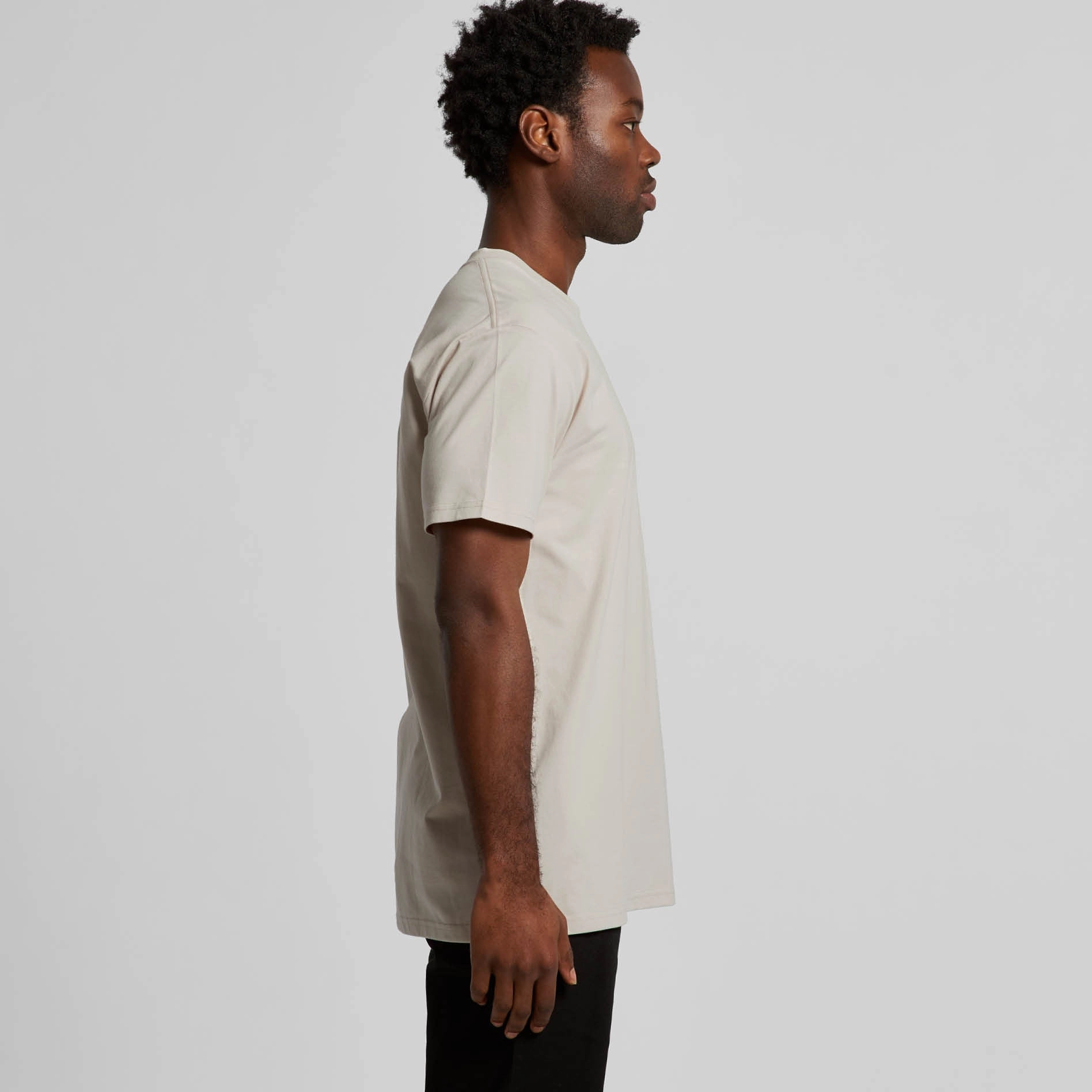 Flexible Neckband Unisex Staple Tee | COBALT