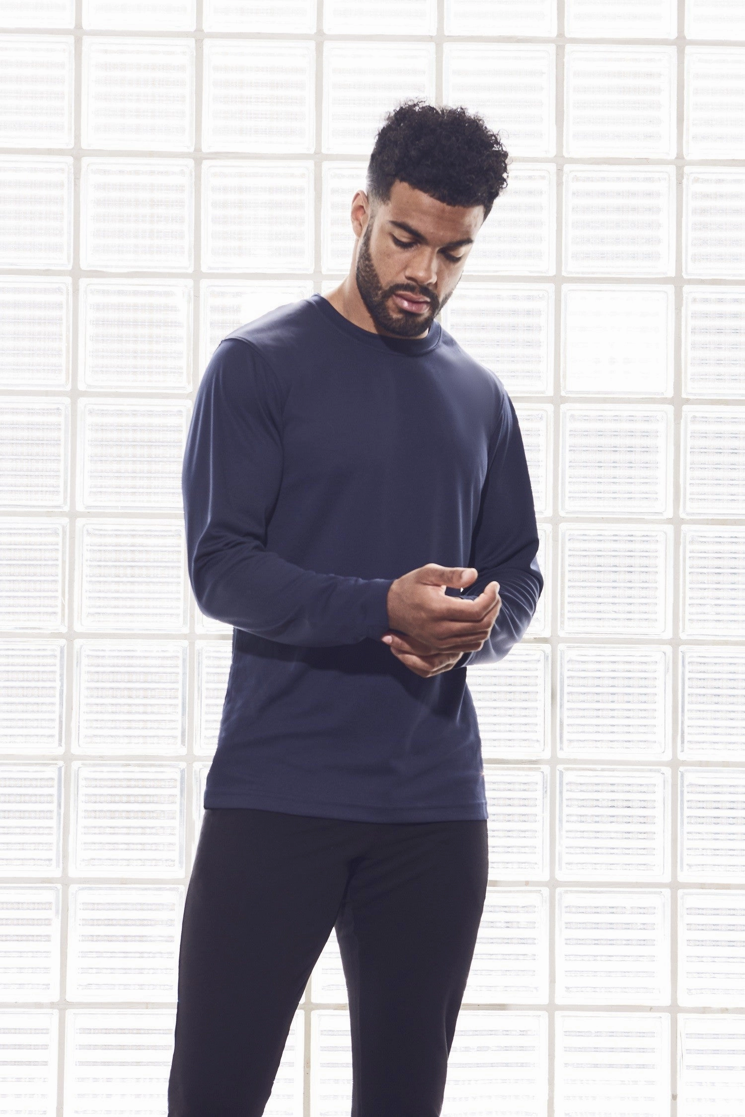 Long Sleeve Cool T | ARCTIC WHITE Oversized Cut