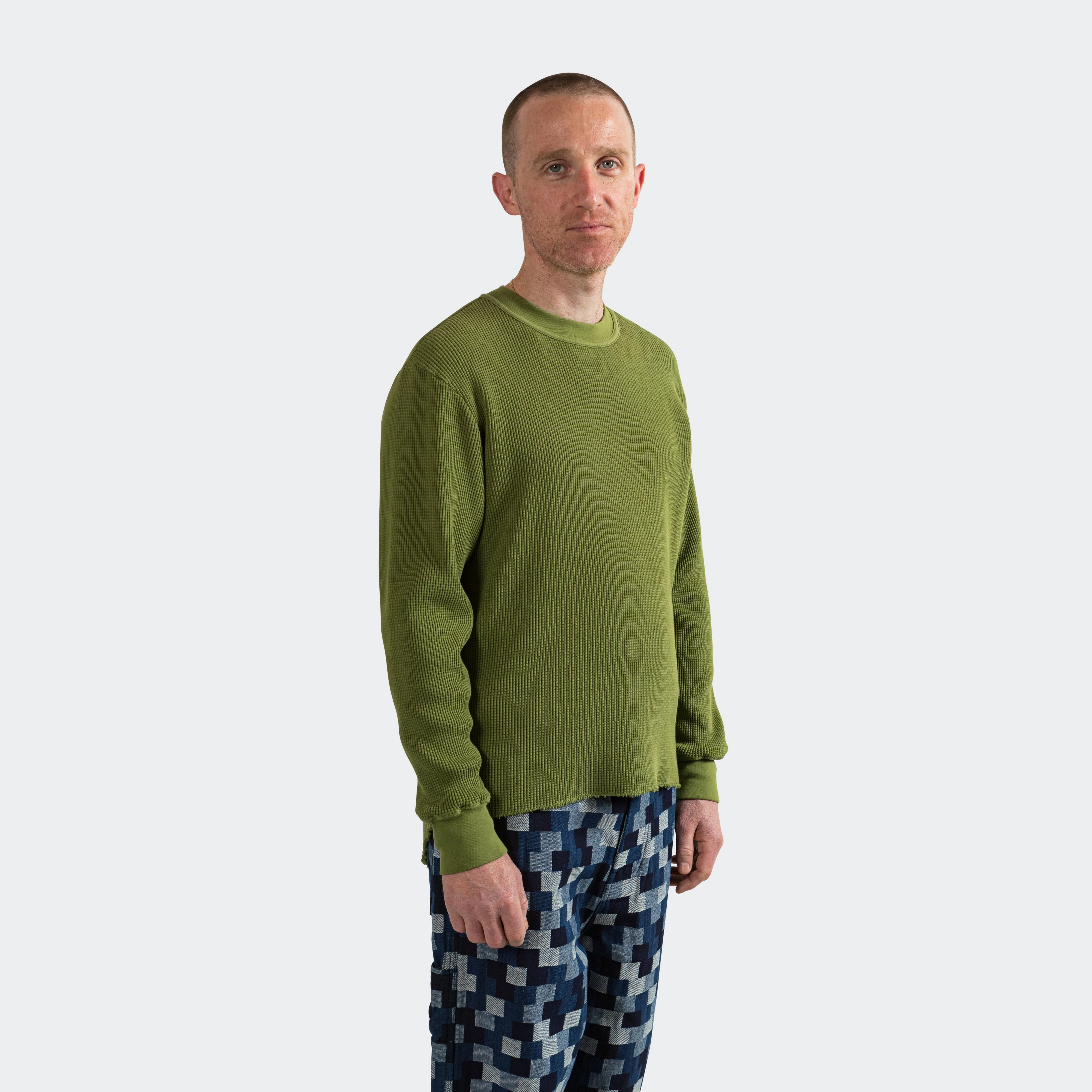 Standalone Option Long Sleeve Thermal - Washed Olive