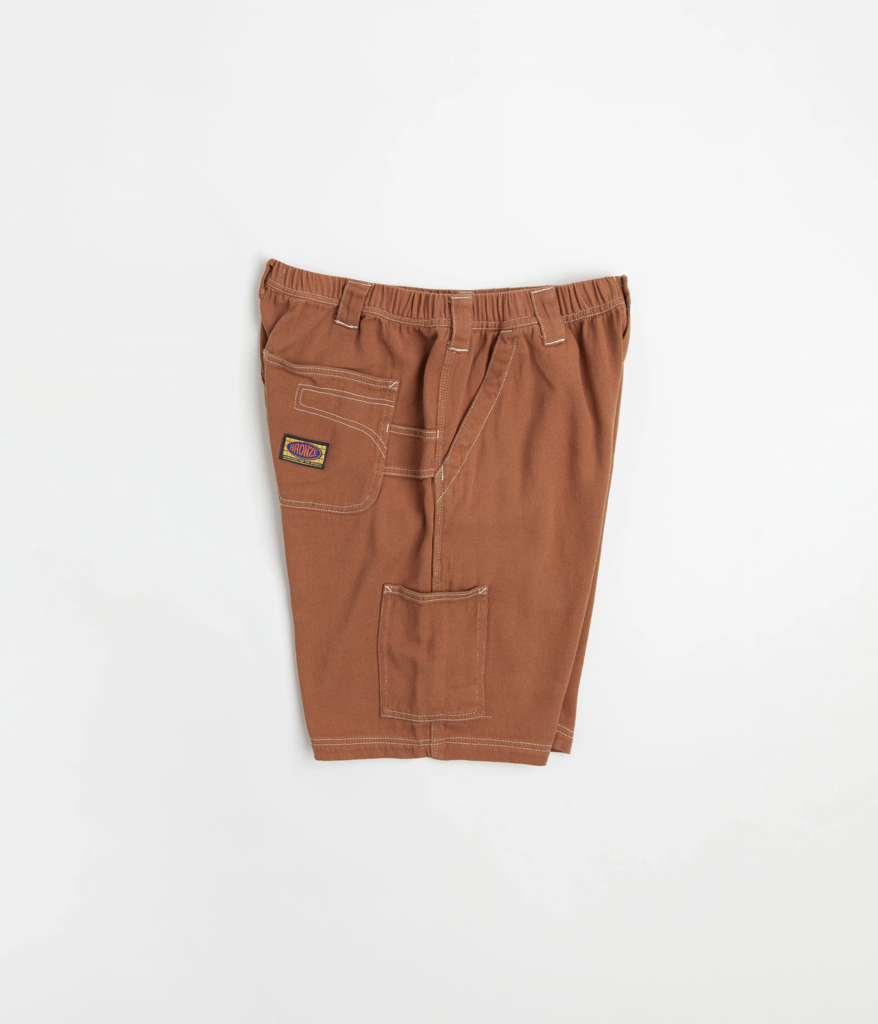 Printed Pattern Bronze 56K Karpenter Shorts - Brown