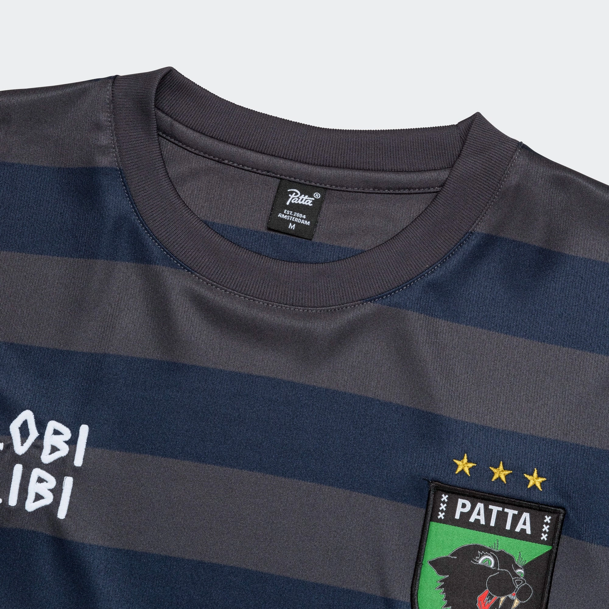 Striped LS Football Jersey - Forged Iron Anti Pill Technology