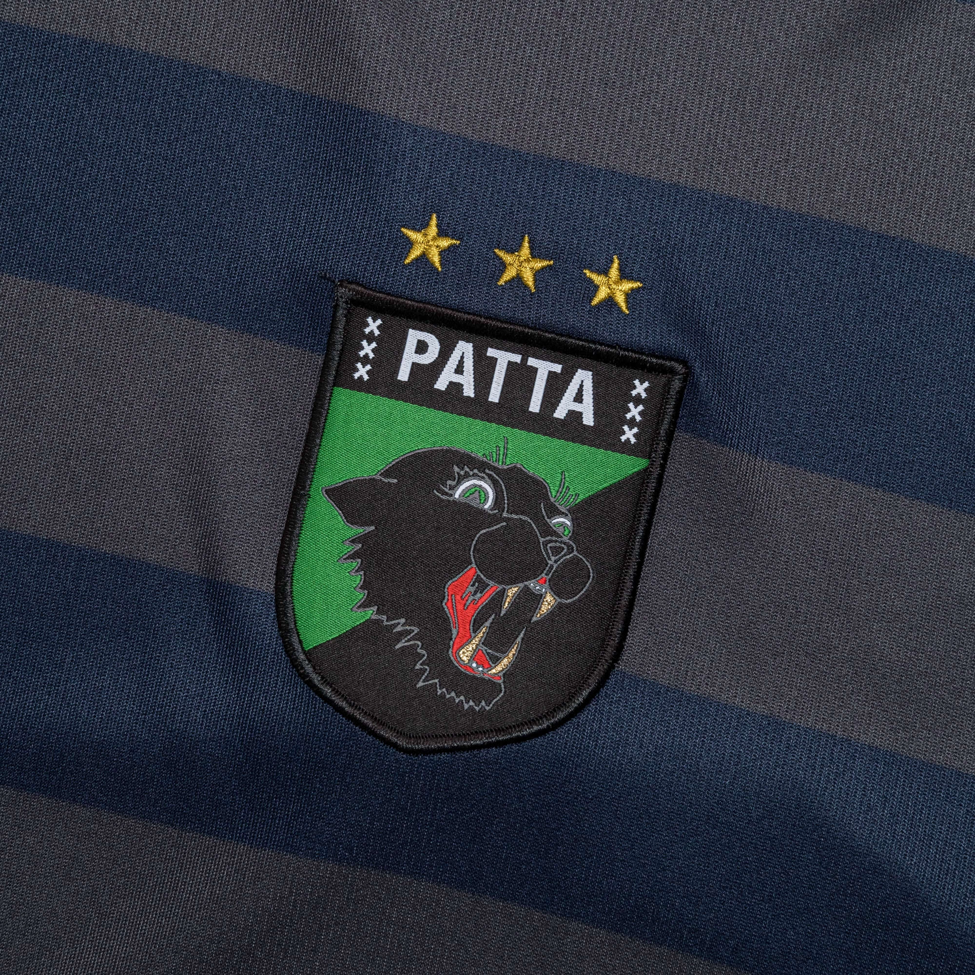 Striped LS Football Jersey - Forged Iron Smart Look