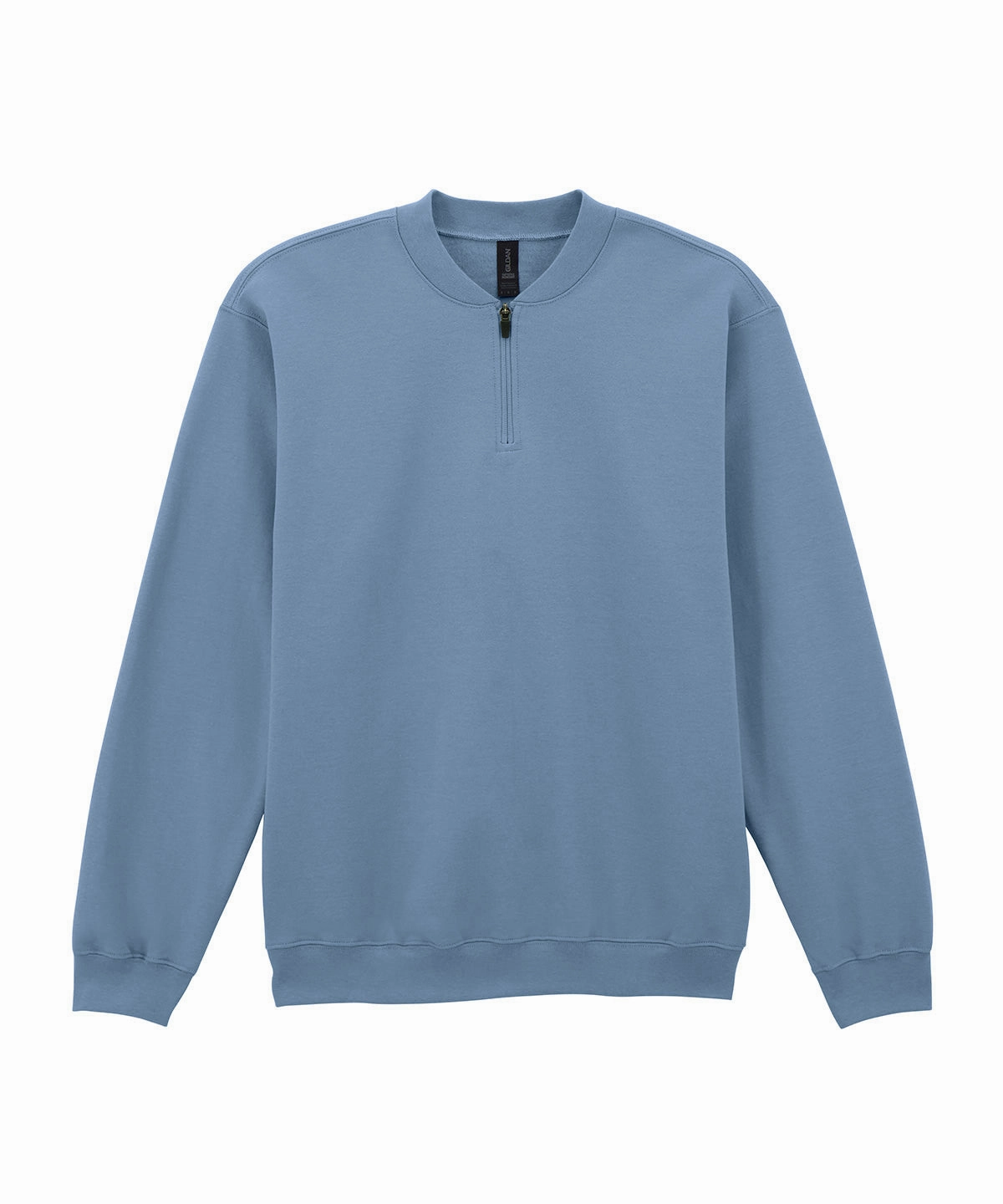 Casual Vibes Softstyle Midweight Quarter Zip Sweatshirt | STONE BLUE