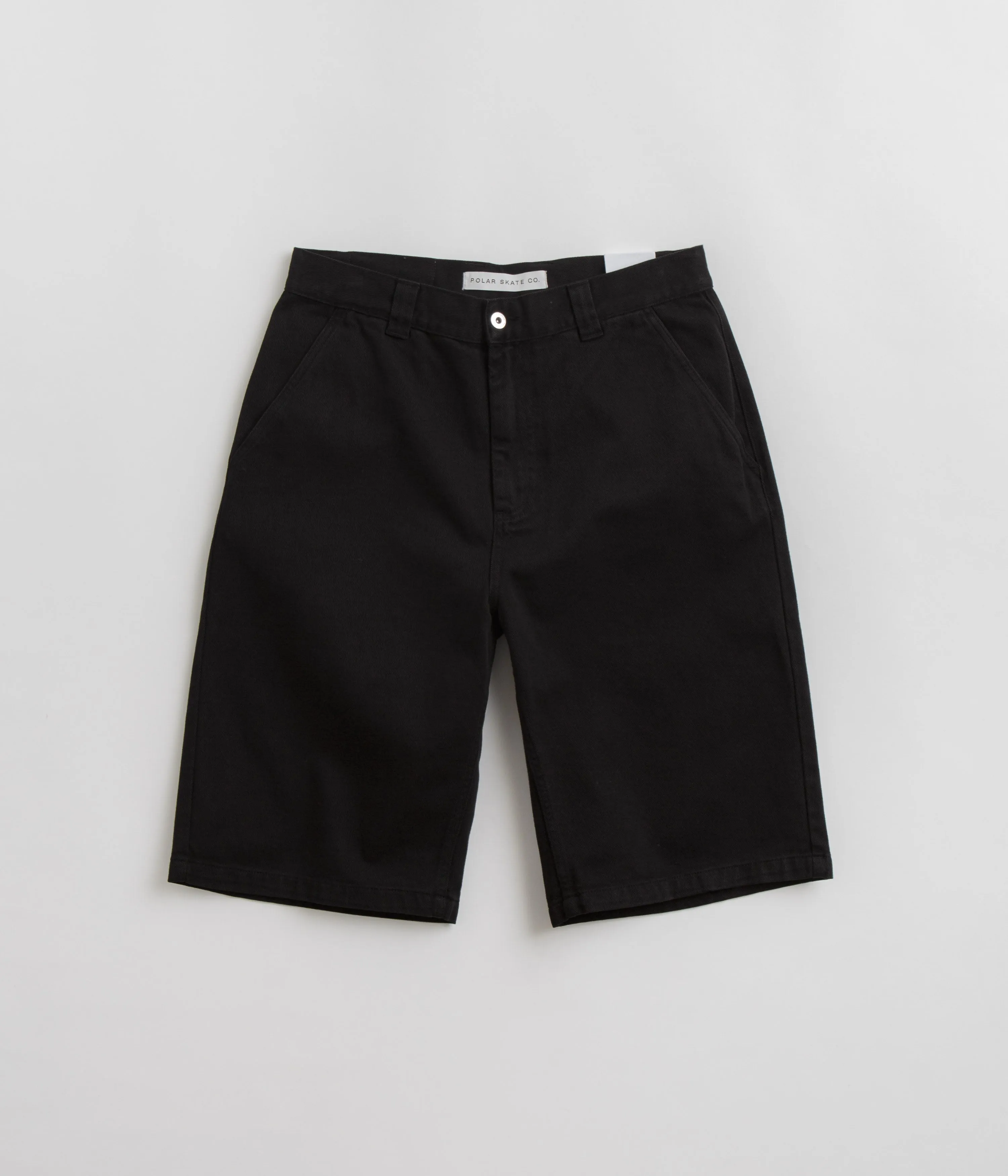 Ventilated Back Panels Ultra Soft Waistband Polar 44 Twill Shorts - Black
