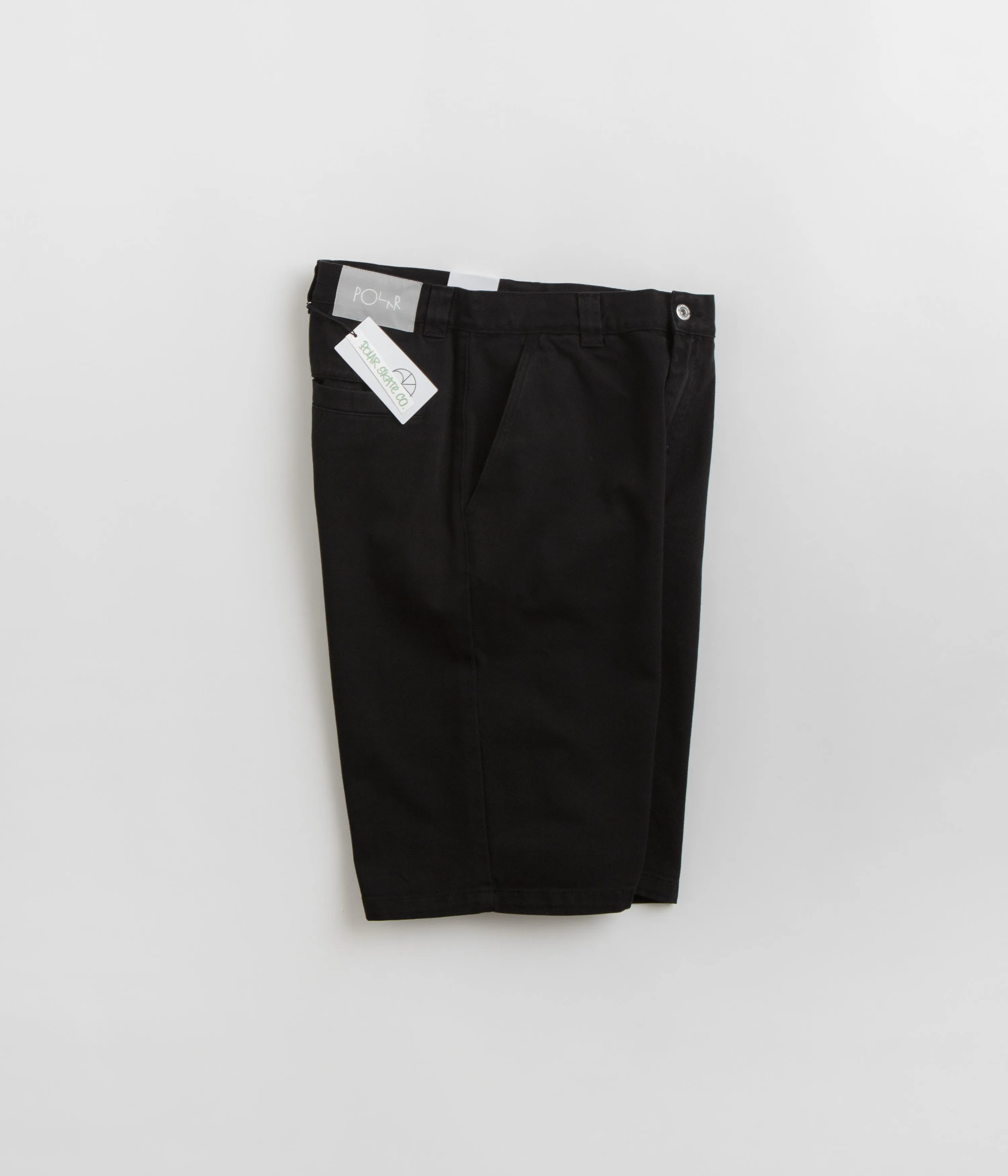 Polar 44 Twill Shorts - Black Teflon Coated Finish