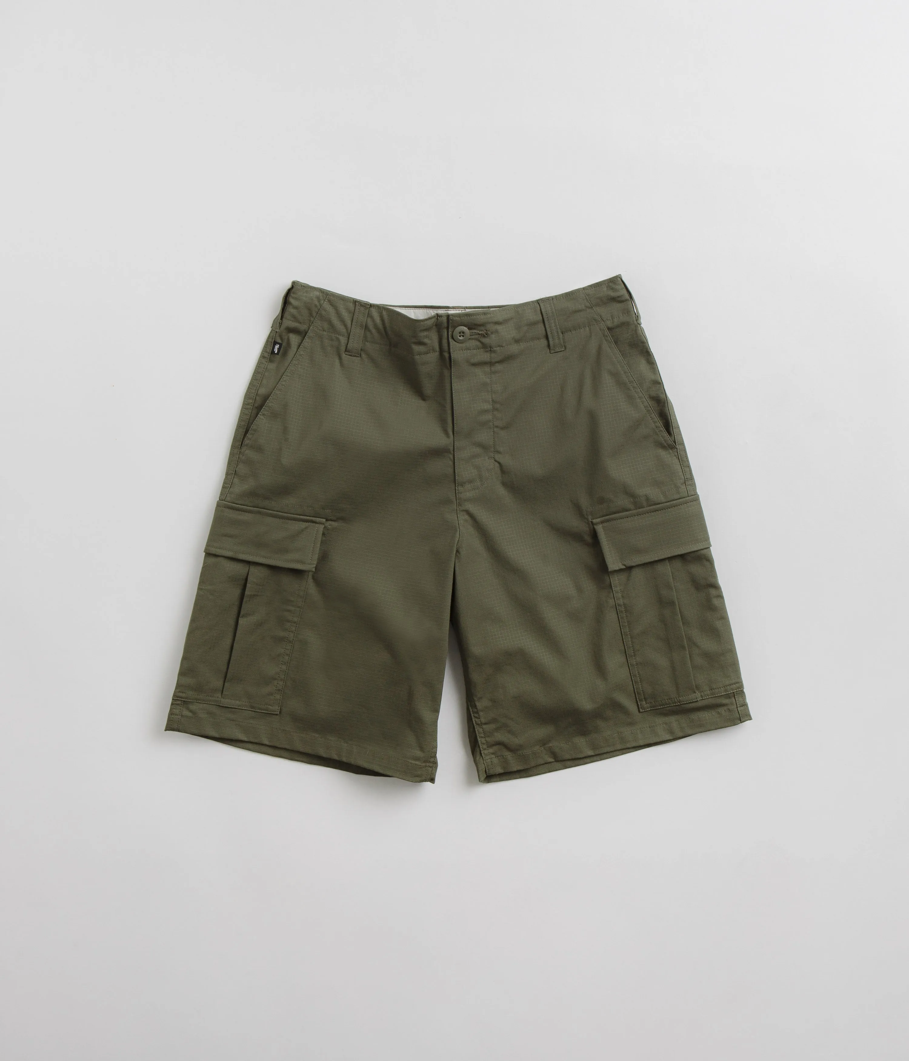 Nike SB Kearny Cargo Shorts - Medium Olive Stain Repellent Treatment