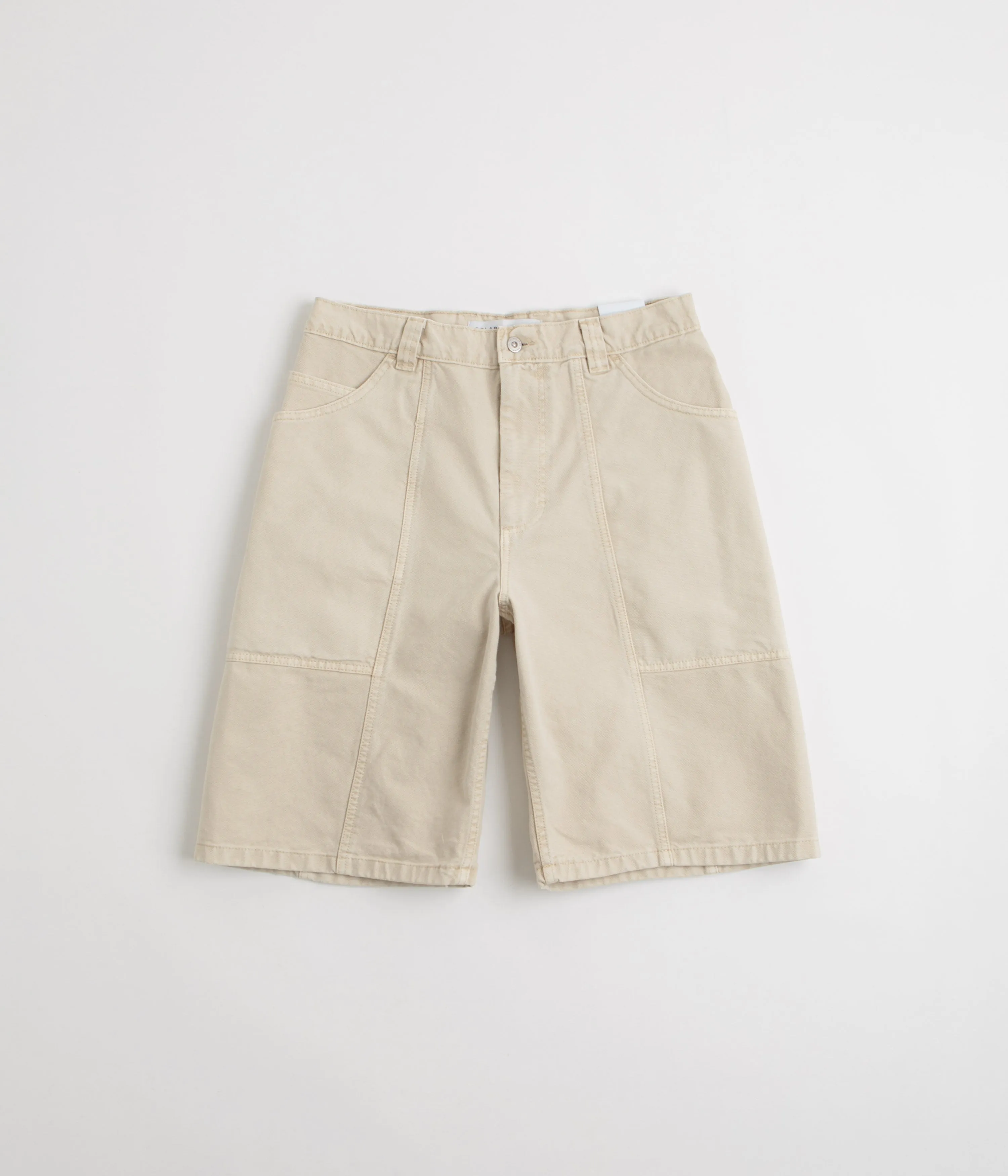 Polar Jiro Shorts - Sand Sporty Design Bold Patterns