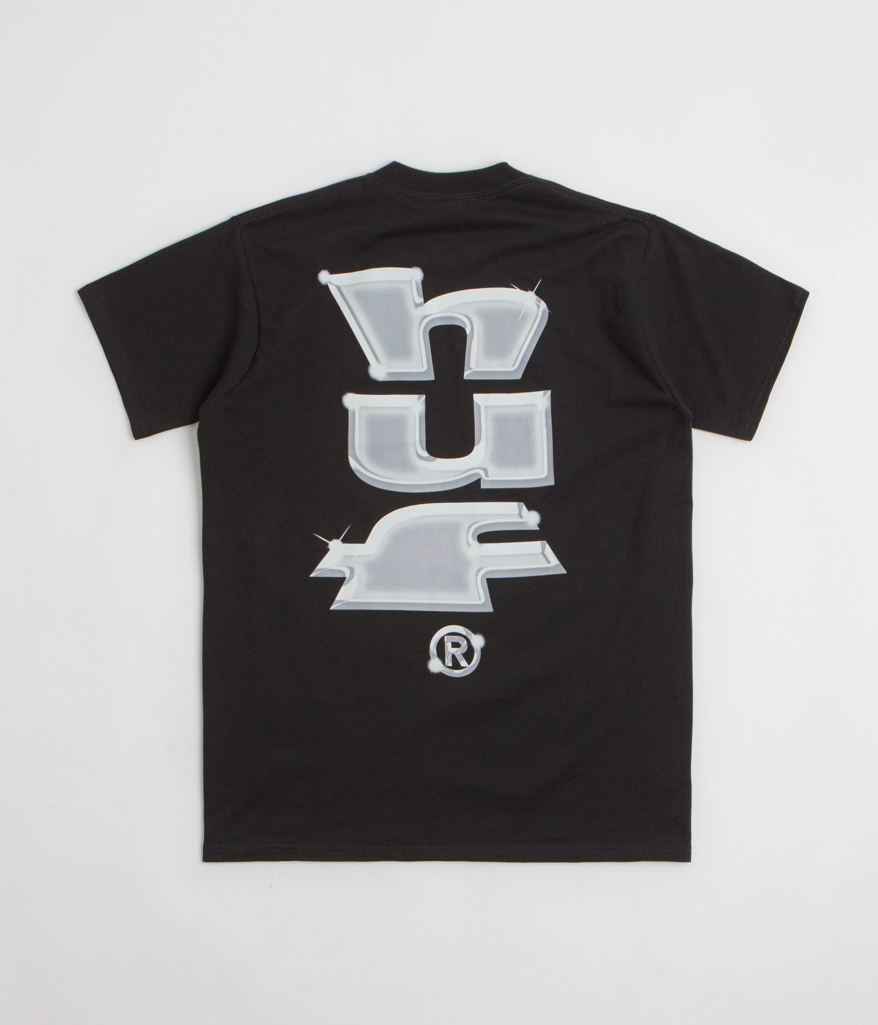 HUF Megachrome T-Shirt - Black Sustainable Dye Process