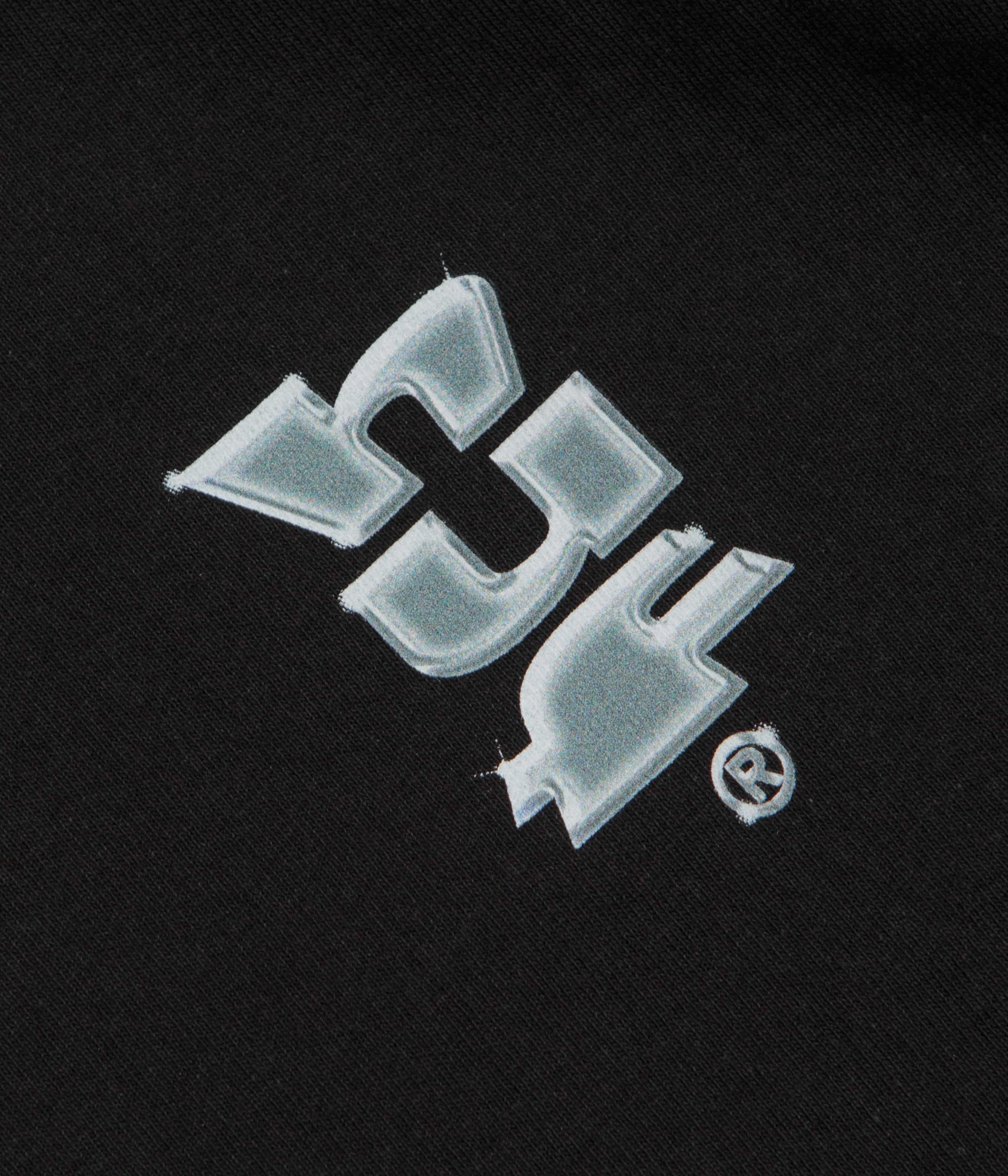 Eco Certified Textile HUF Megachrome T-Shirt - Black