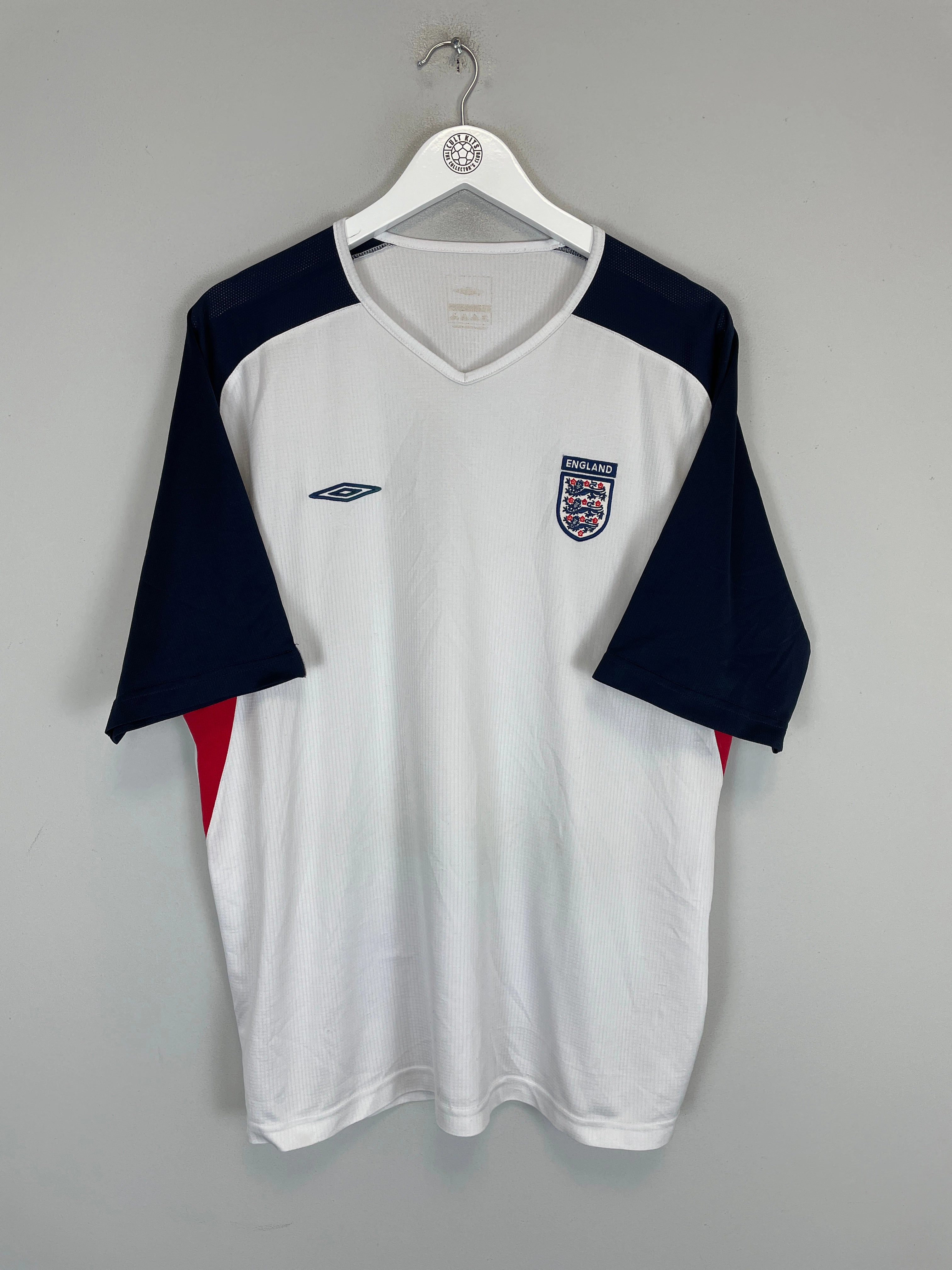 Soft Touch Inner Layer Base Movement 2001/03 ENGLAND TRAINING SHIRT (XL) UMBRO