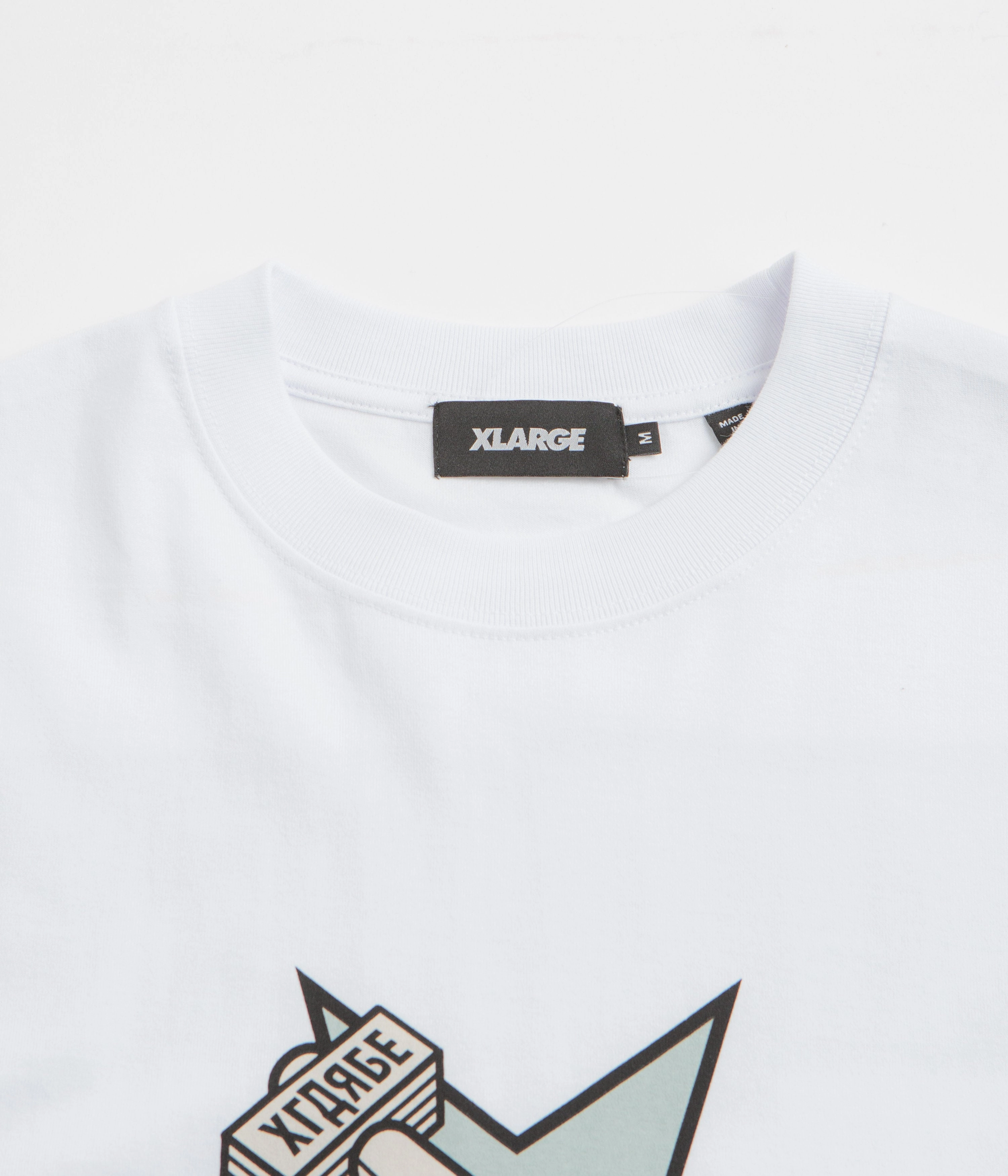 City Fashion XLarge International Style T-Shirt - White