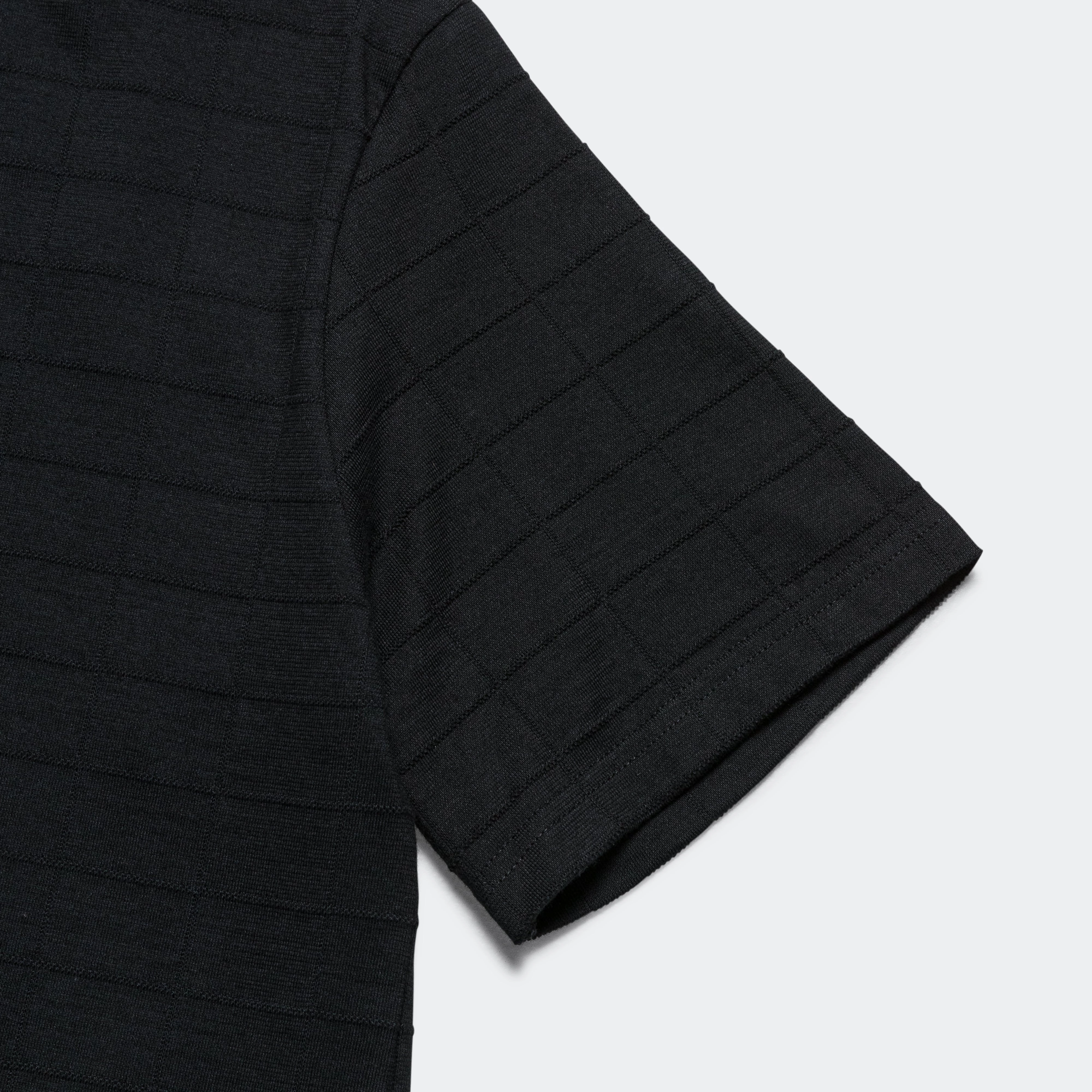 T-Shirt x UP THERE - Black/Fern Green EasyCareFabric Everyday Wear