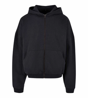 Super Oversized 90s Zip Hoodie | BLACK Viral Item