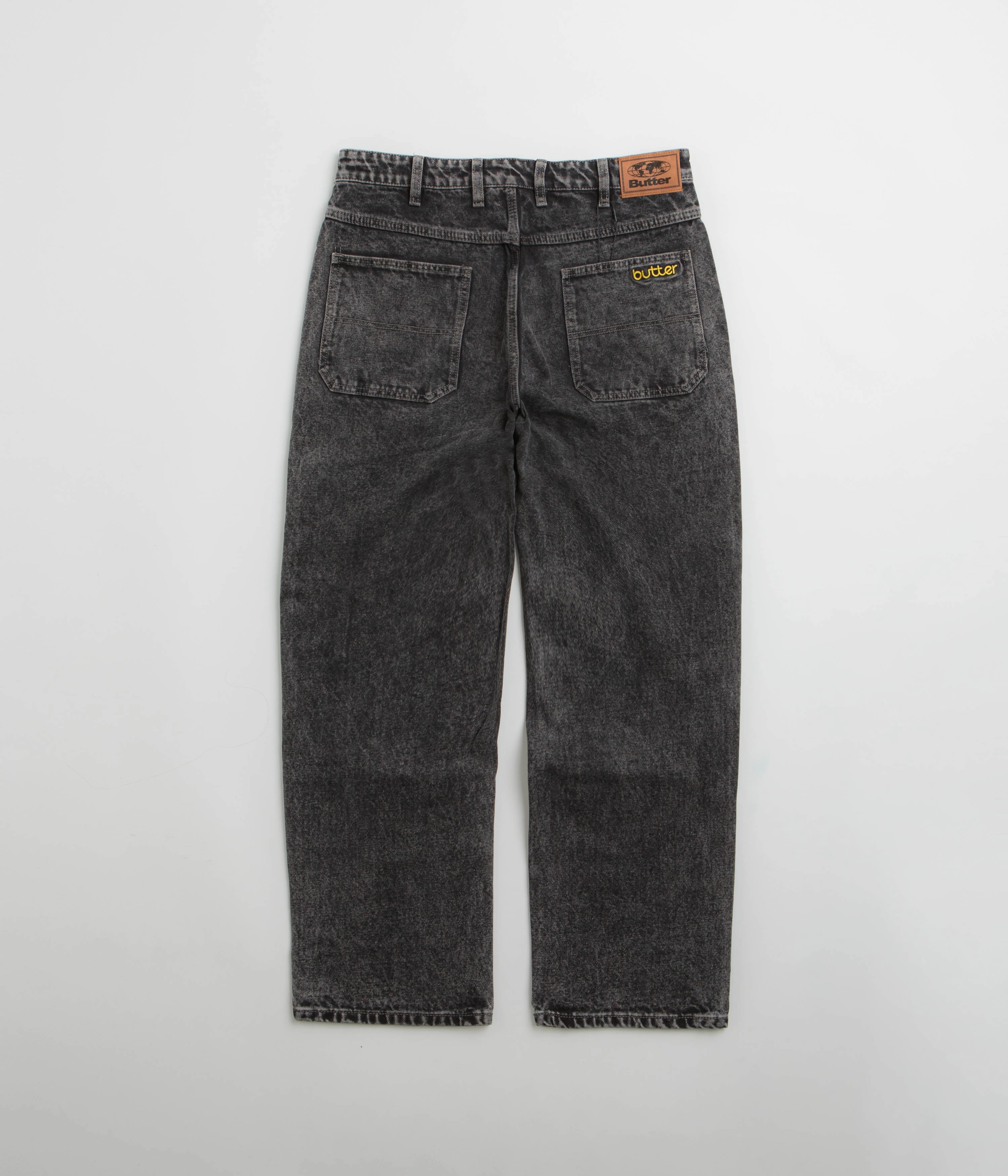 Butter Goods Alpine Jeans - Distressed Black Comfy Option Cool Classic