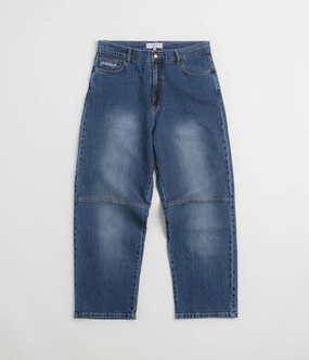 Simple Detail Yardsale Phantasy Panel Jeans - Denim / Faded