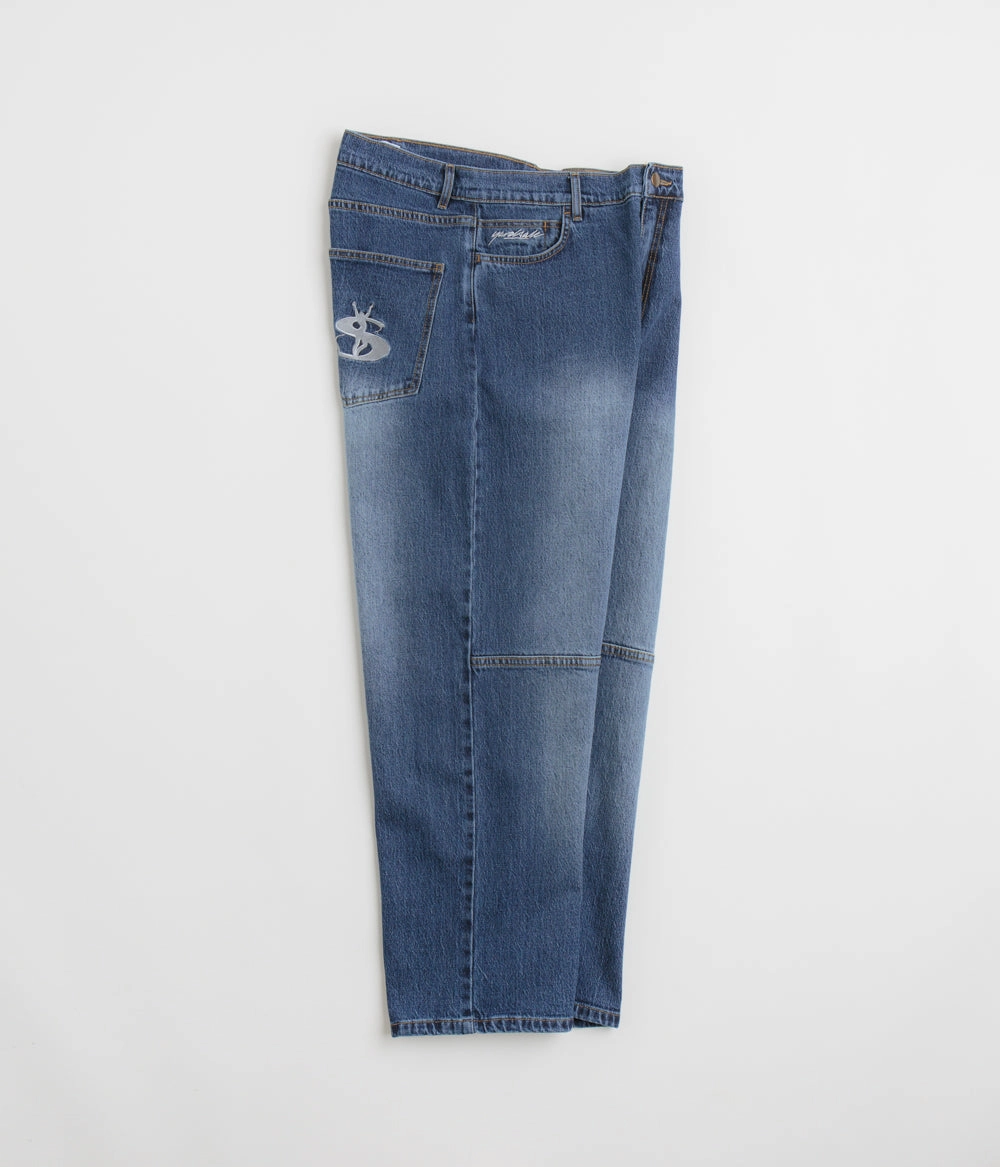 Yardsale Phantasy Panel Jeans - Denim / Faded Versatile Weekend Style