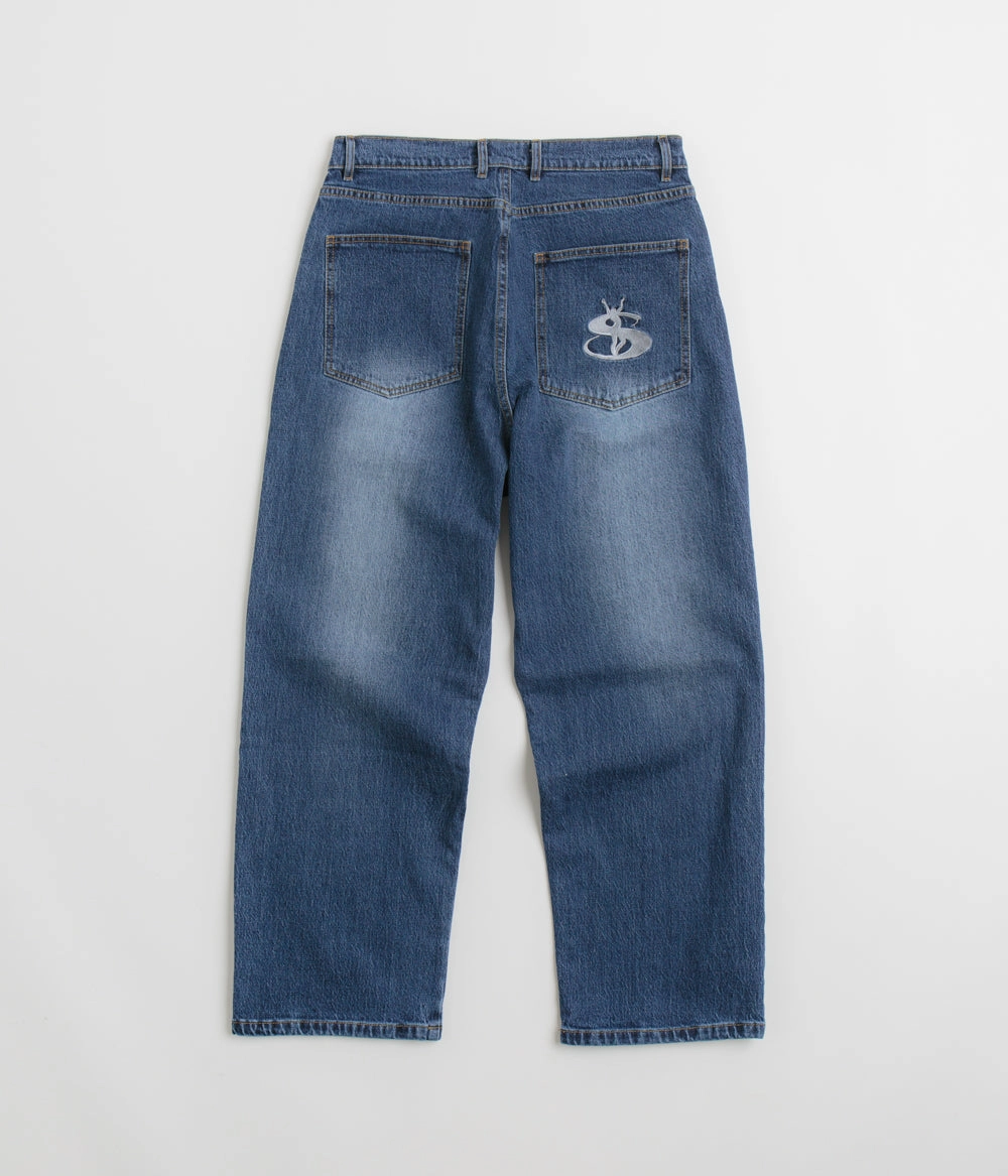 Street Look Layer Friendly Piece Yardsale Phantasy Panel Jeans - Denim / Faded