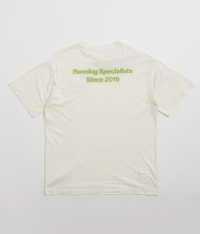 Satisfy MothTech T-Shirt - Off White Classic Cut Lightweight Comfort Wear