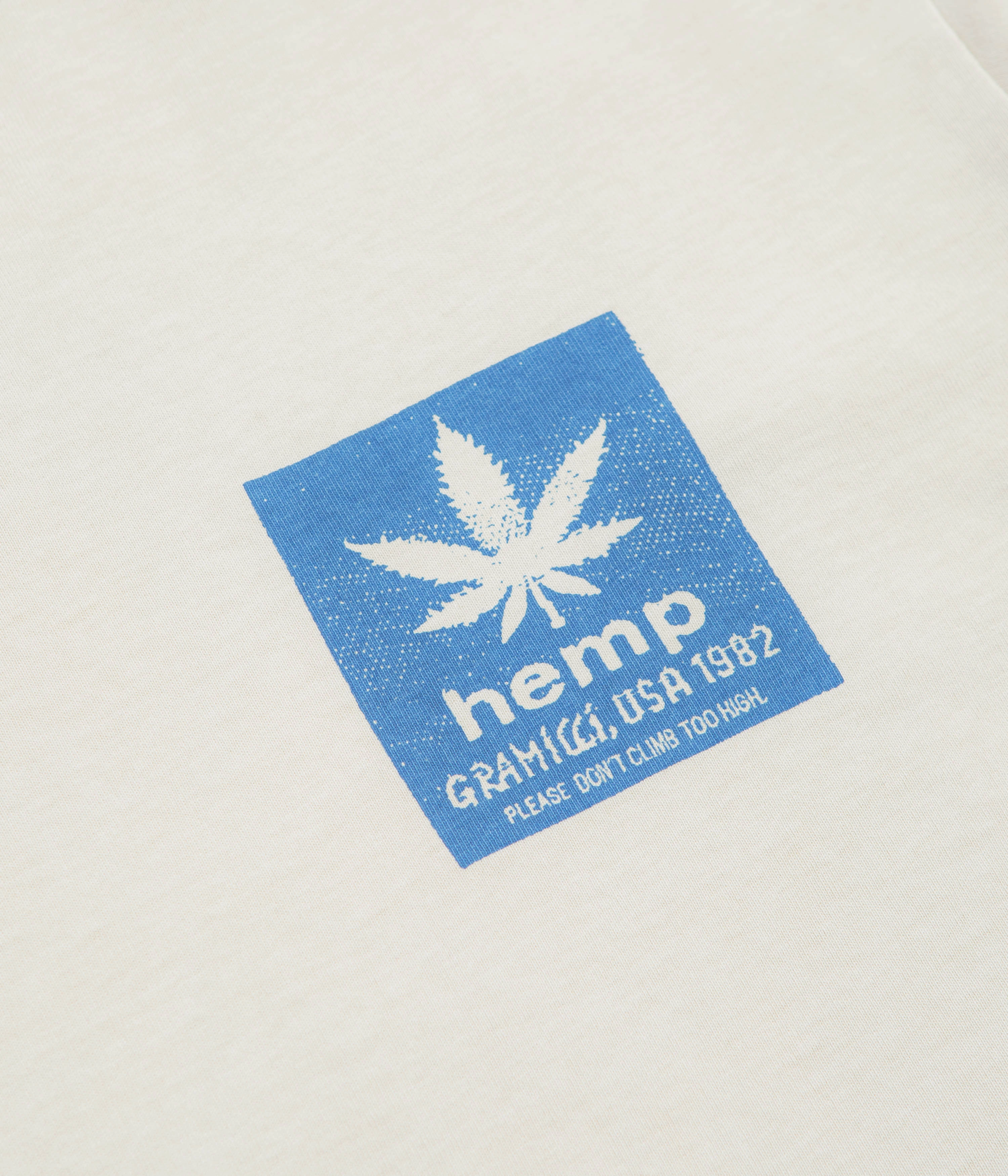 Gramicci Hemp T-Shirt - Natural Pigment Quick Wear