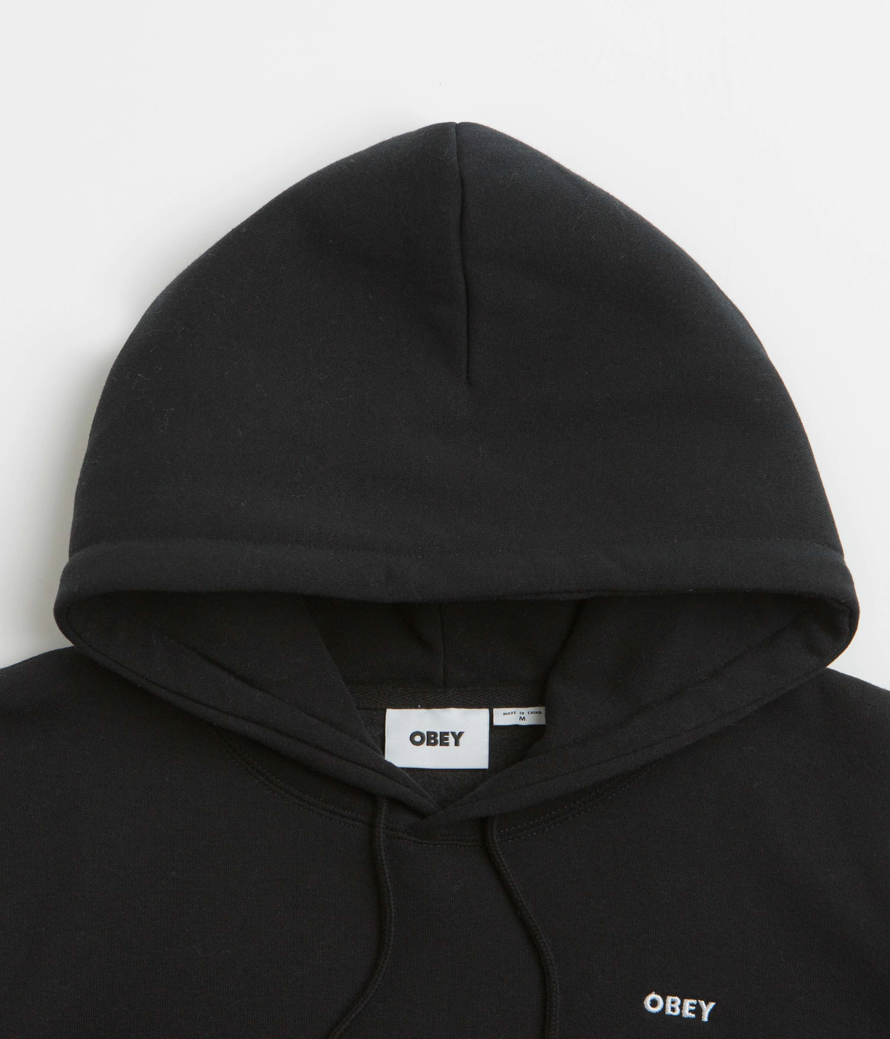 earthy tone Water resistant coating Obey Business Hoodie - Black
