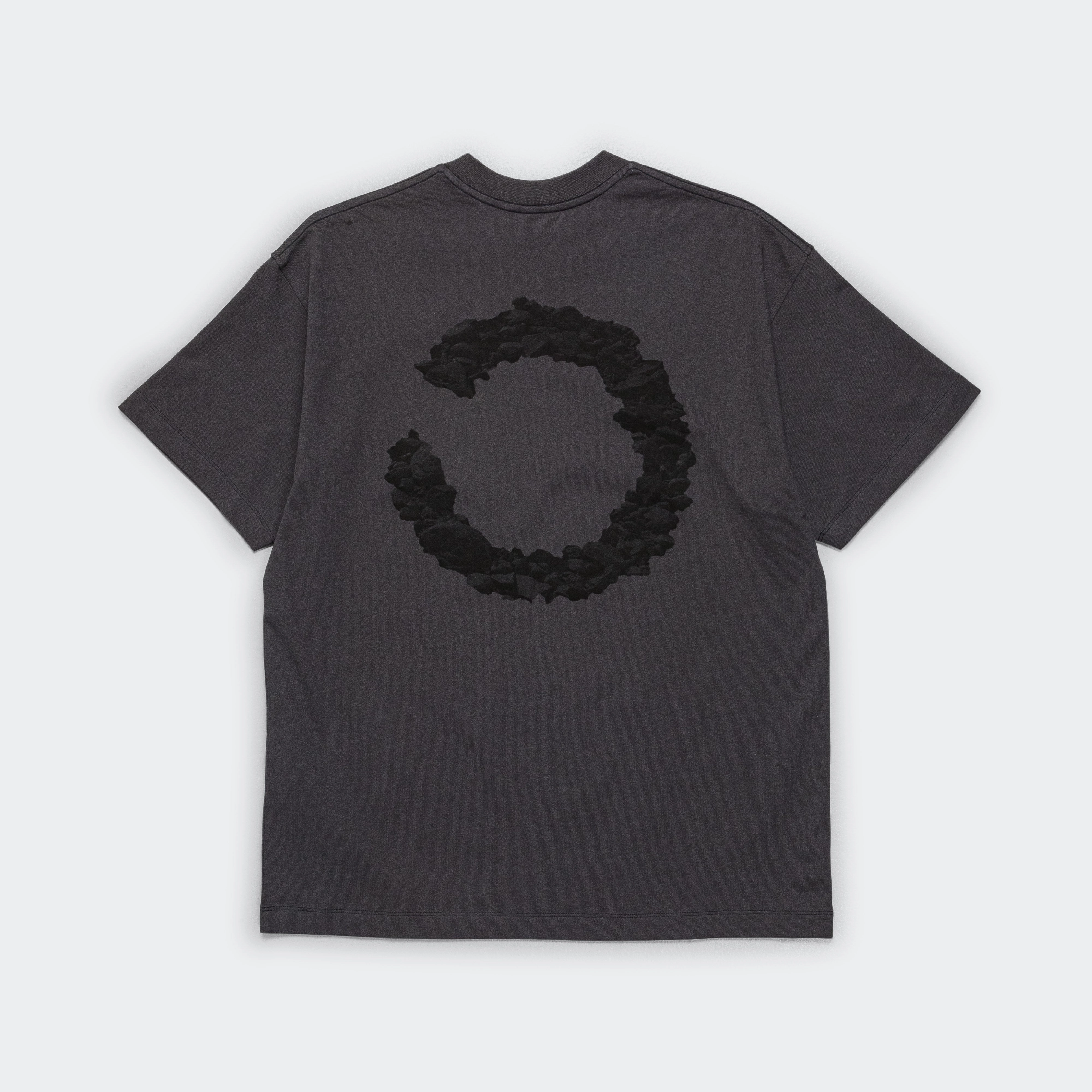 Boulder Print SS T-Shirt - Anthracite Timeless Layering Beach Wear