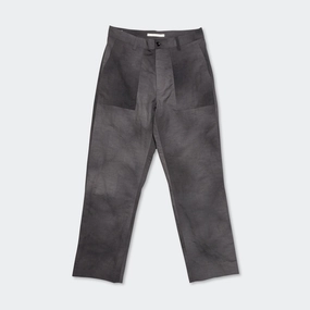 ReinforcedSeams Lukas Relaxed Wave Dye Trouser - Black