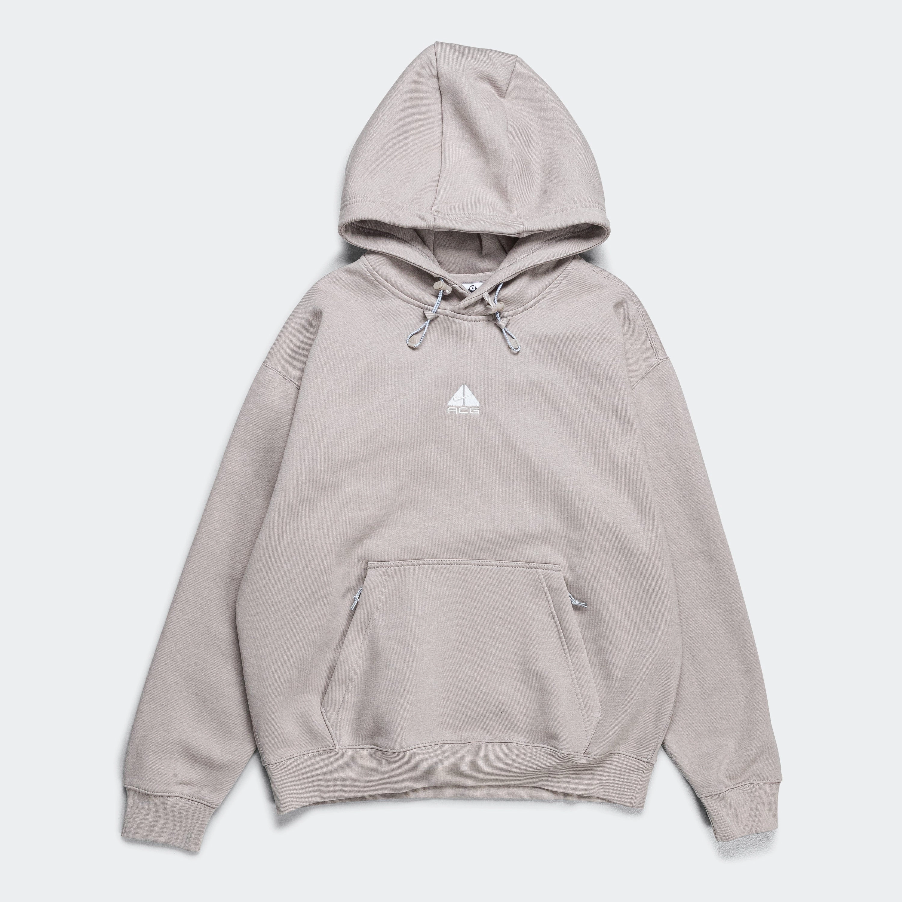 Lungs' Therma-FIT Tuff Fleece Hoodie - College Grey/Football Grey-Summit White Comfy Outerwear Sporty Comfort