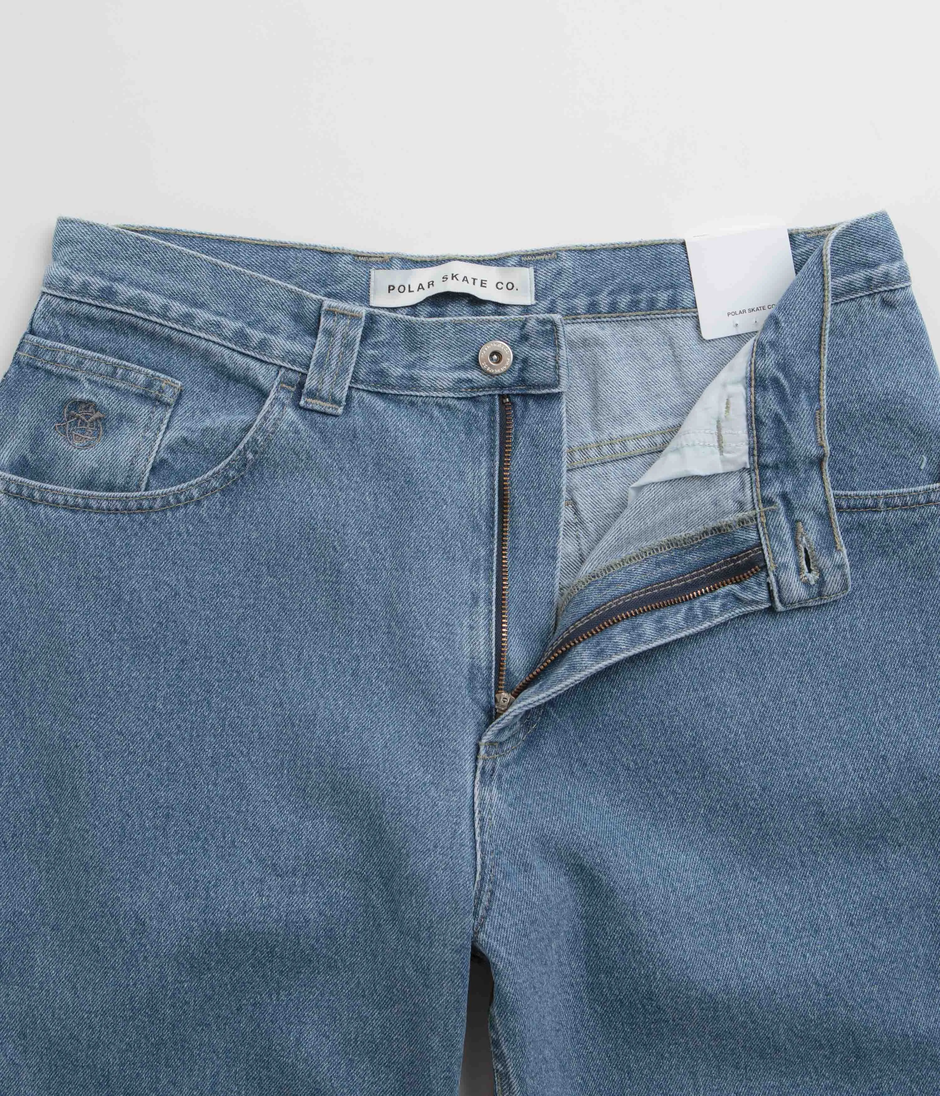 Stretch Road Trip Brunch Outfit Polar 93 Jeans - Mid Blue