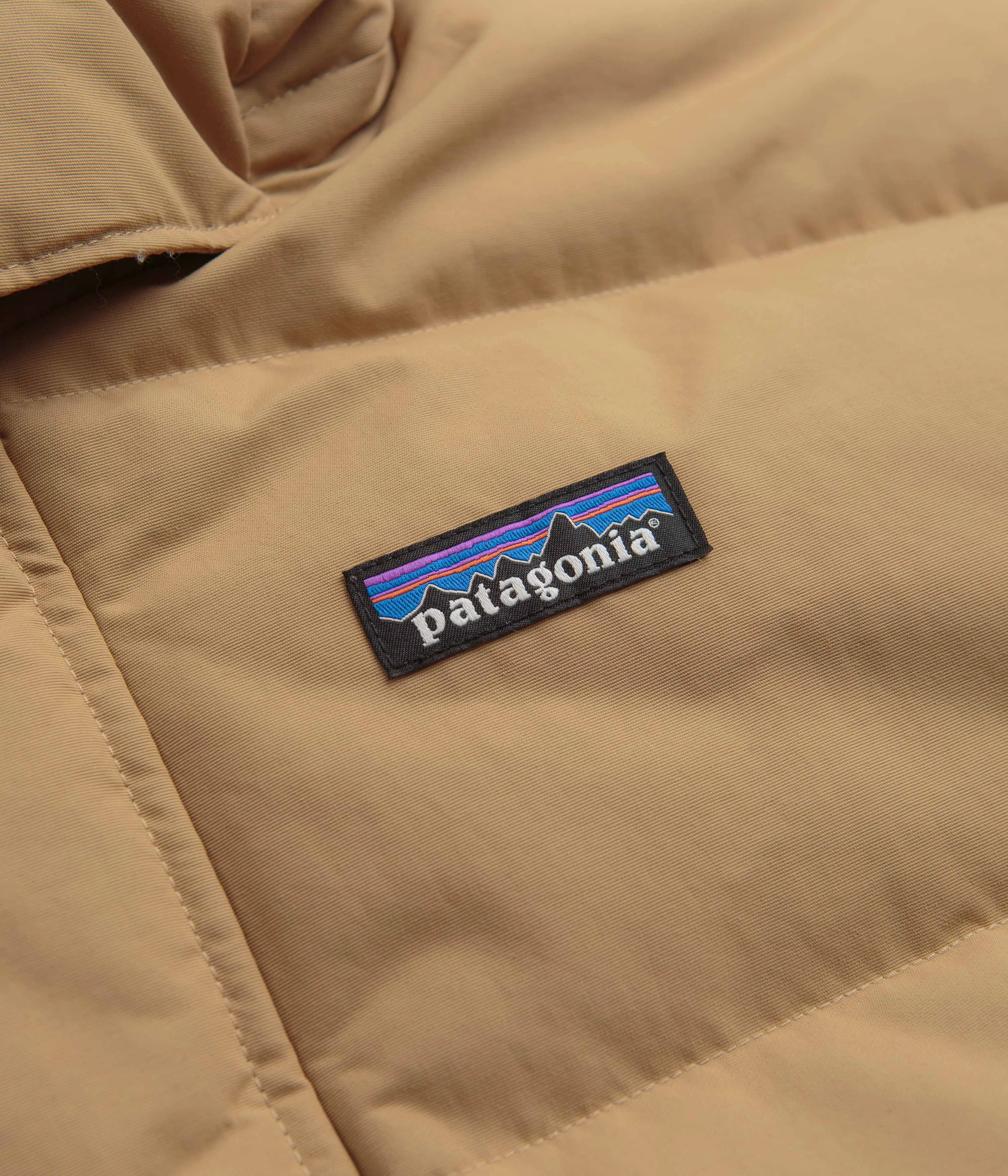Patagonia Downdrift Jacket - Grayling Brown Ventilation Panels