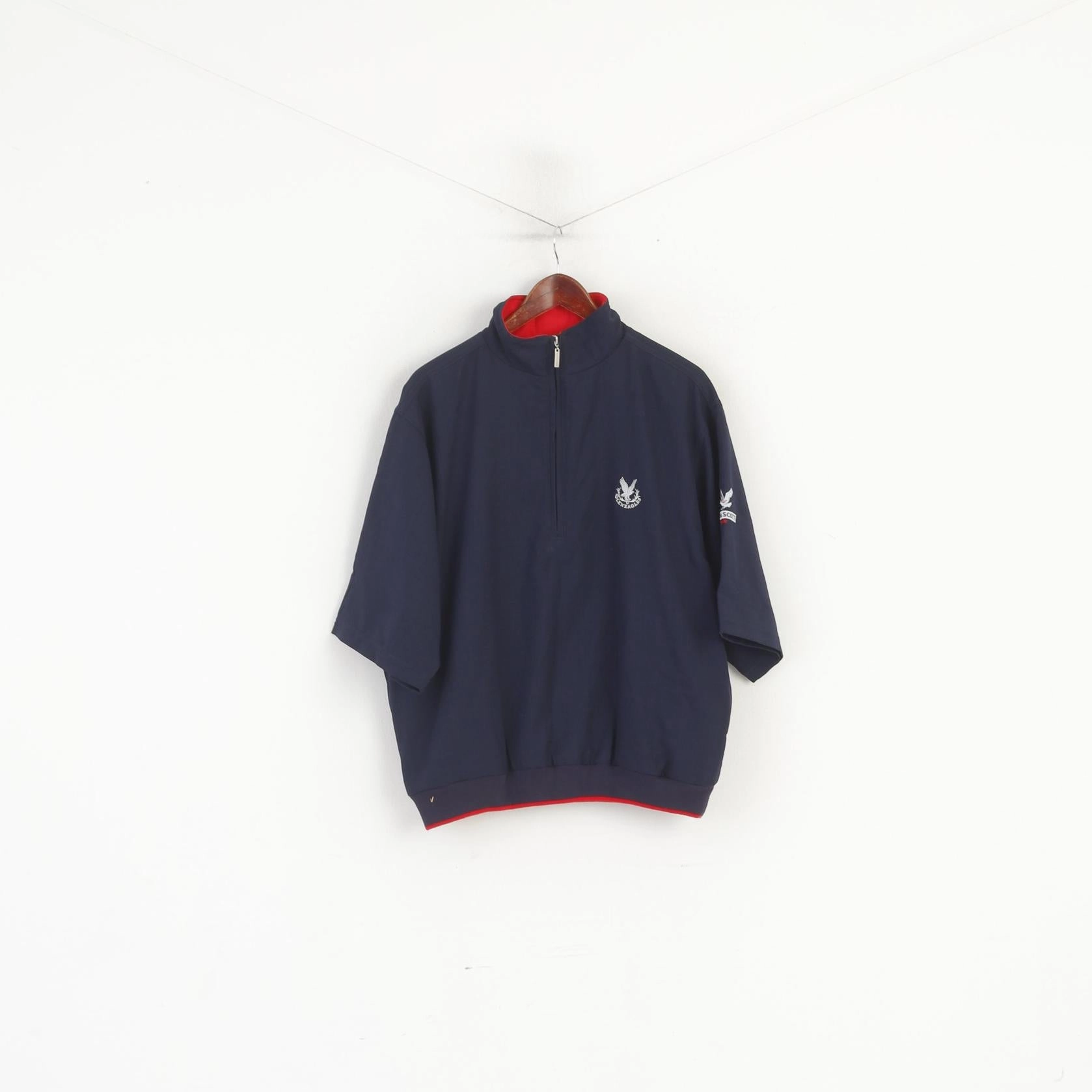 Propose Variable Baffle Sizing Lyle & Scott Tour Men L Jacket Navy Bomber Windbreaker Golf Short Sleeve Activewear Top